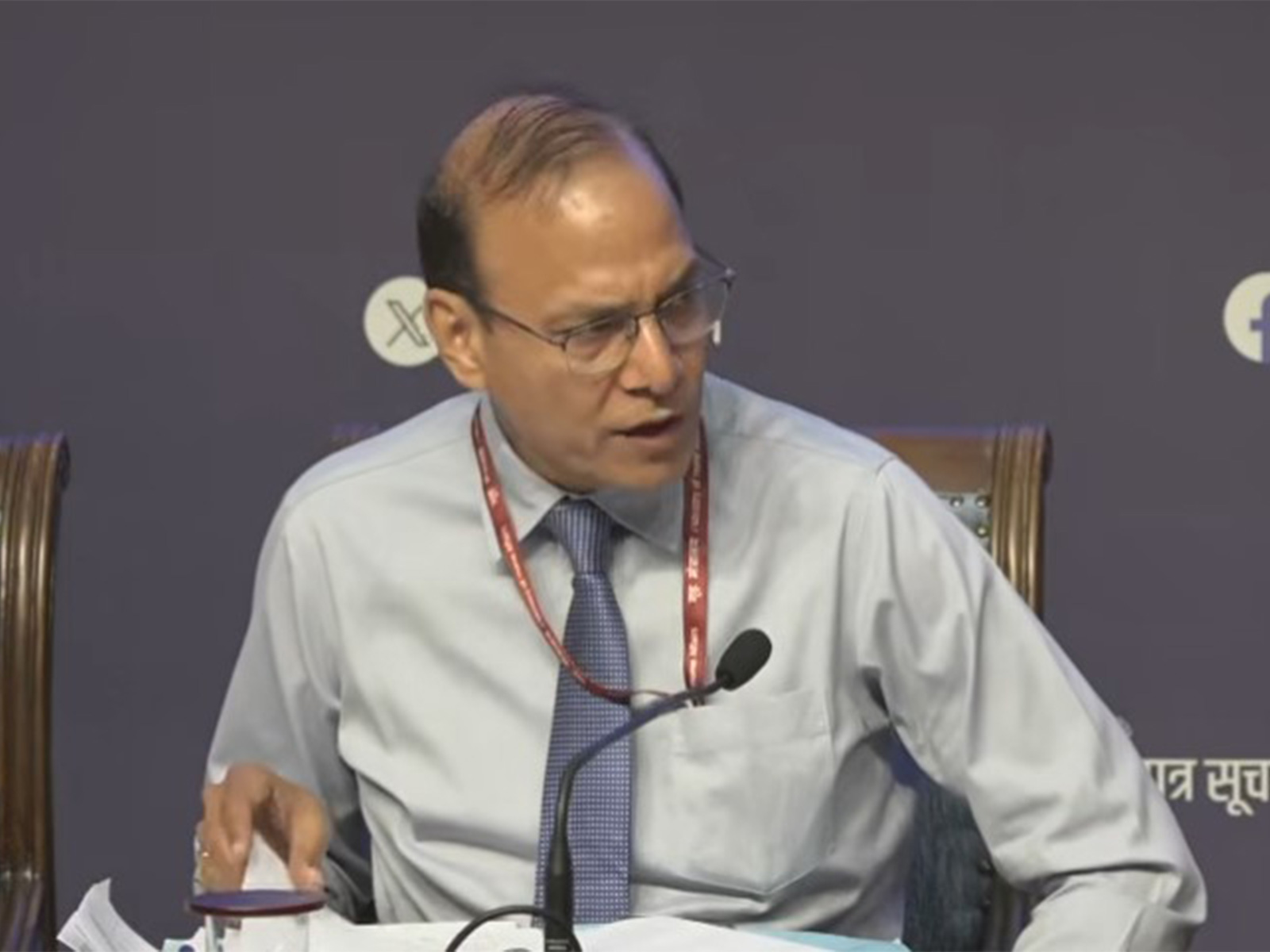 Mukesh Mangal, Additional Secretary, Ministry of Ports, Shipping and Waterways (Photo/ Youtube @PIBIndia)