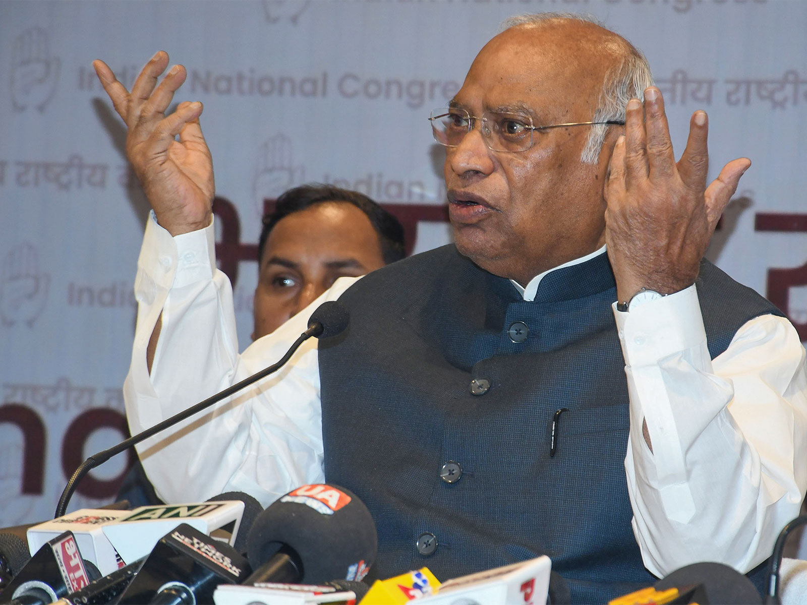 Congress president Mallikarjun Kharge (File photo/ANI)