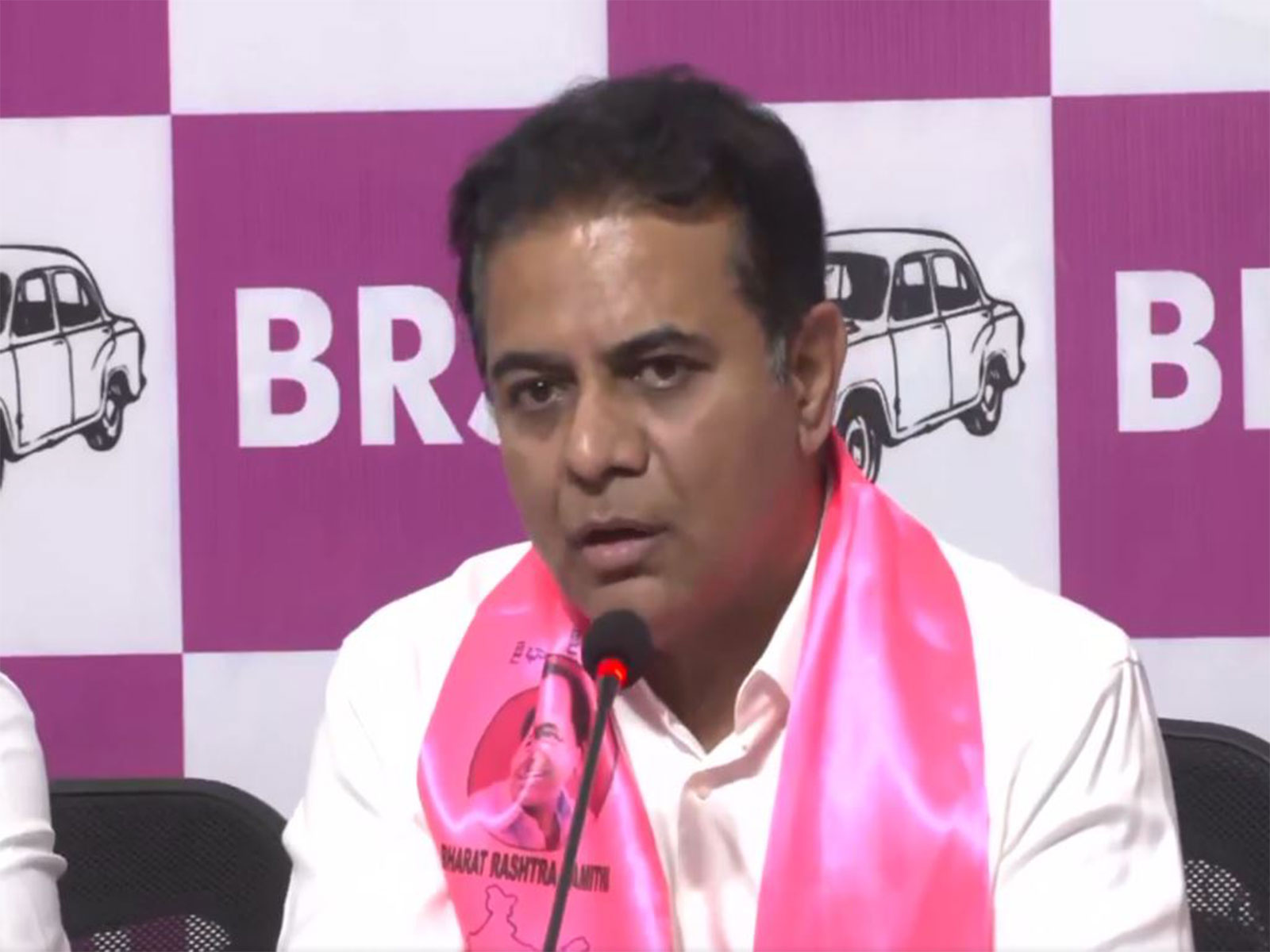 BRS working president KT Rama Rao (Photo/ANI)