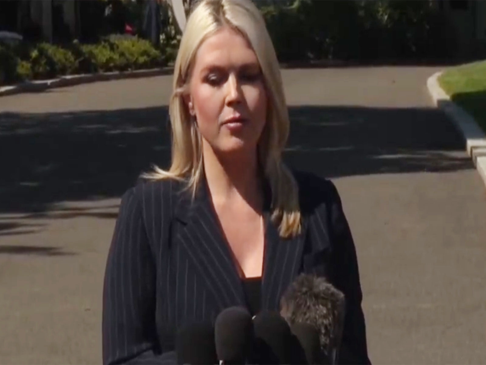 White House Press Secretary Karoline Leavitt (Photo/US Network Pool via Reuters)