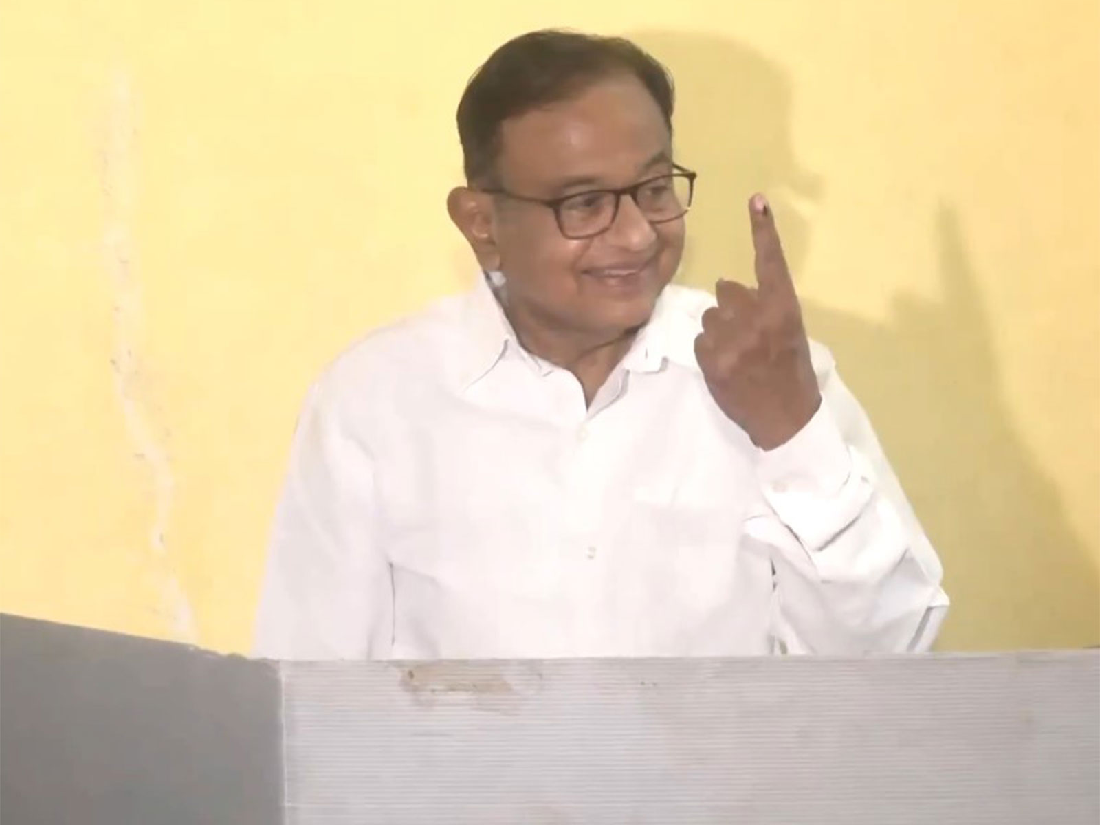 Senior Congress leader and former Union Minister P Chidambaram (Photo/ANI)