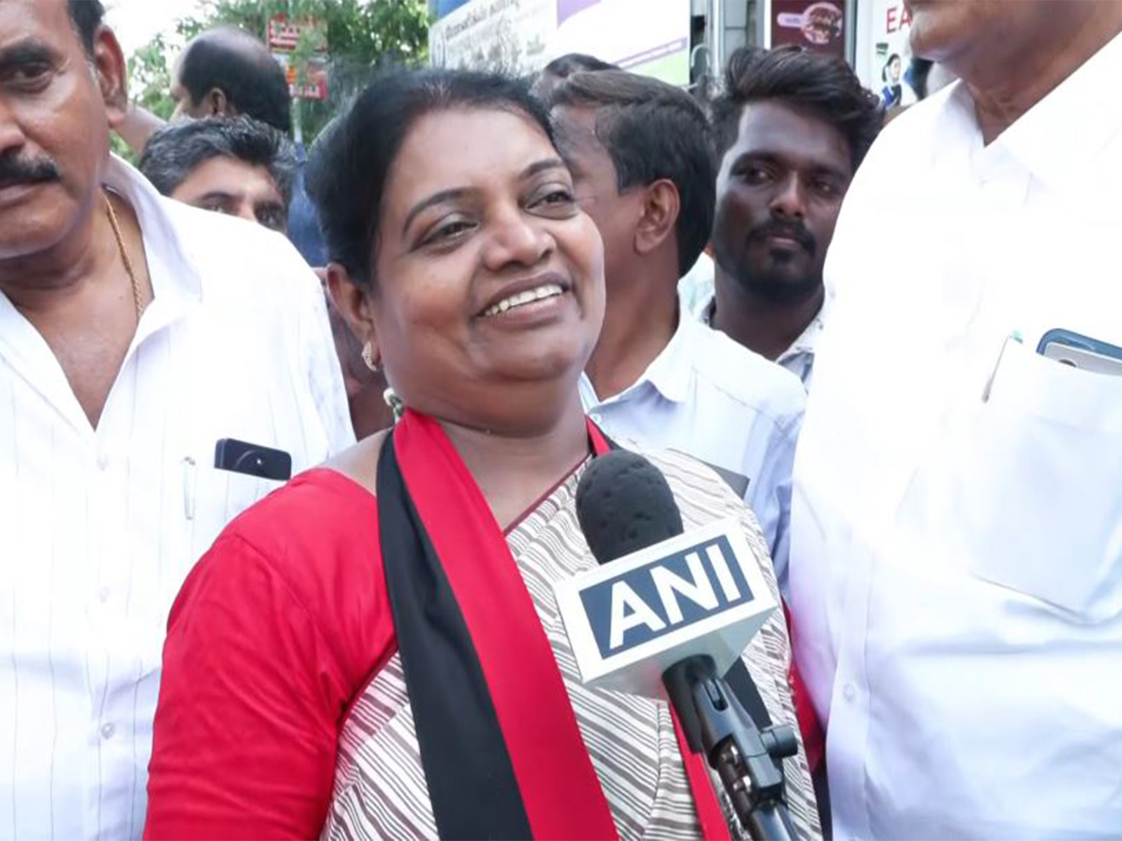 DMK Thoothukudi MLA Geetha Jeevan (Photo/ANI)
