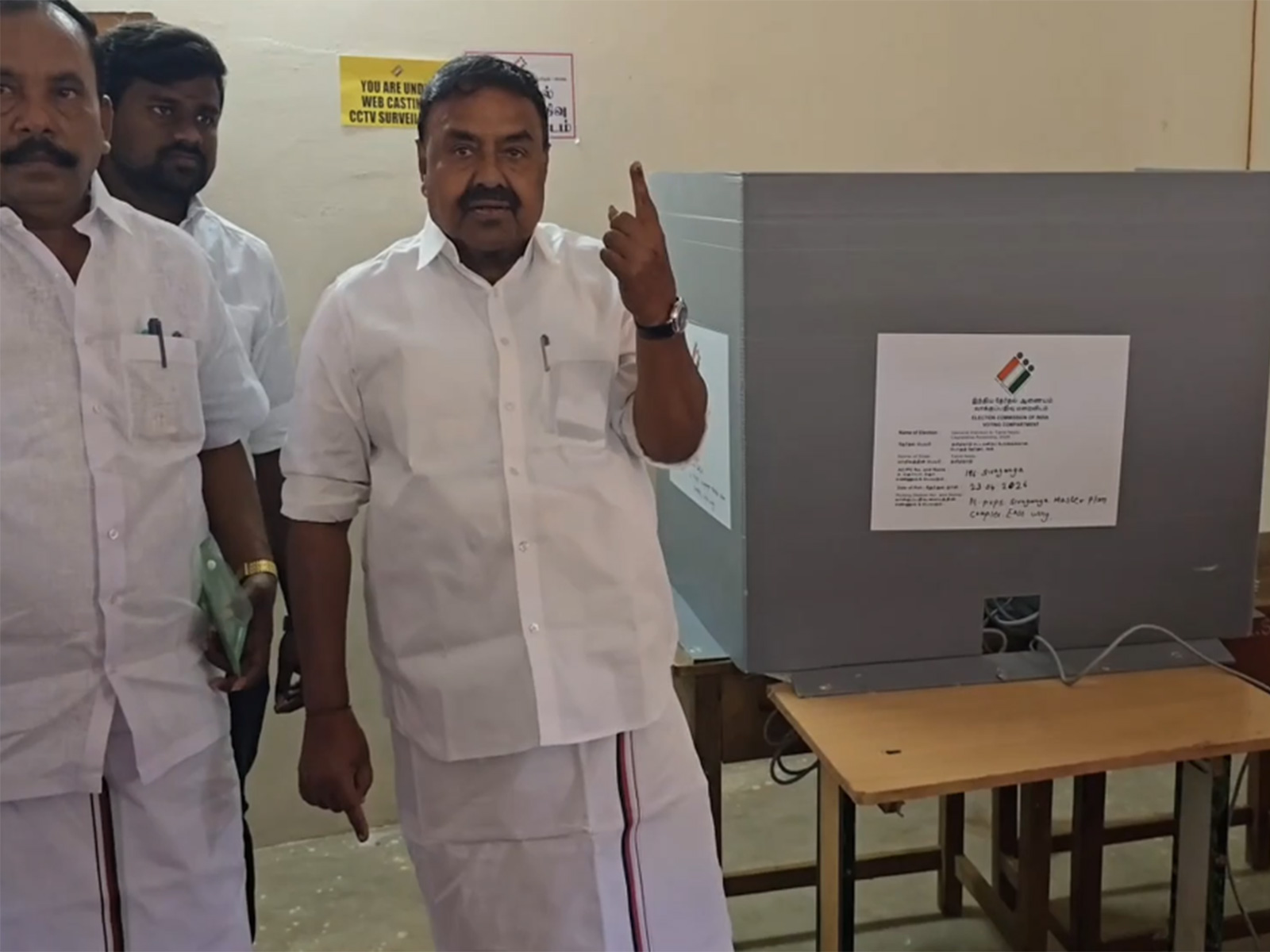 Tamil Nadu Minister Raja kannappan (Photo/ANI)