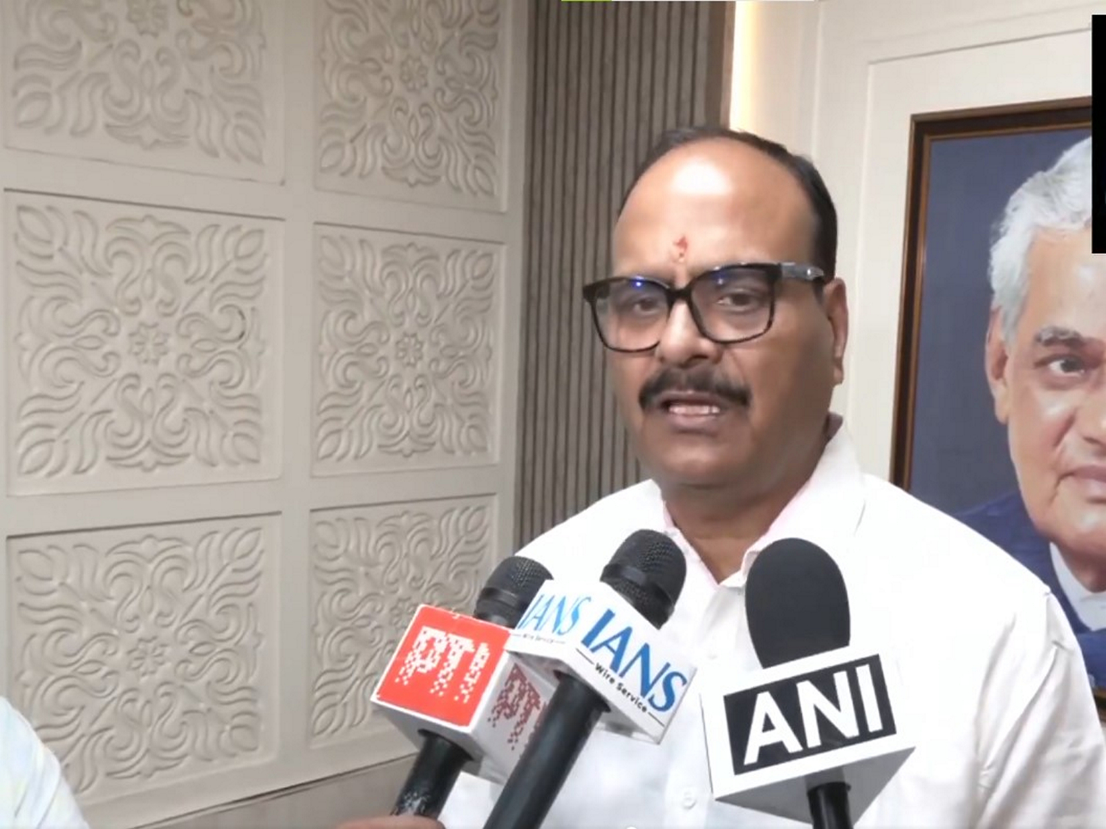 Uttar Pradesh Deputy Chief Minister Brajesh Pathak (Photo/ANI) 