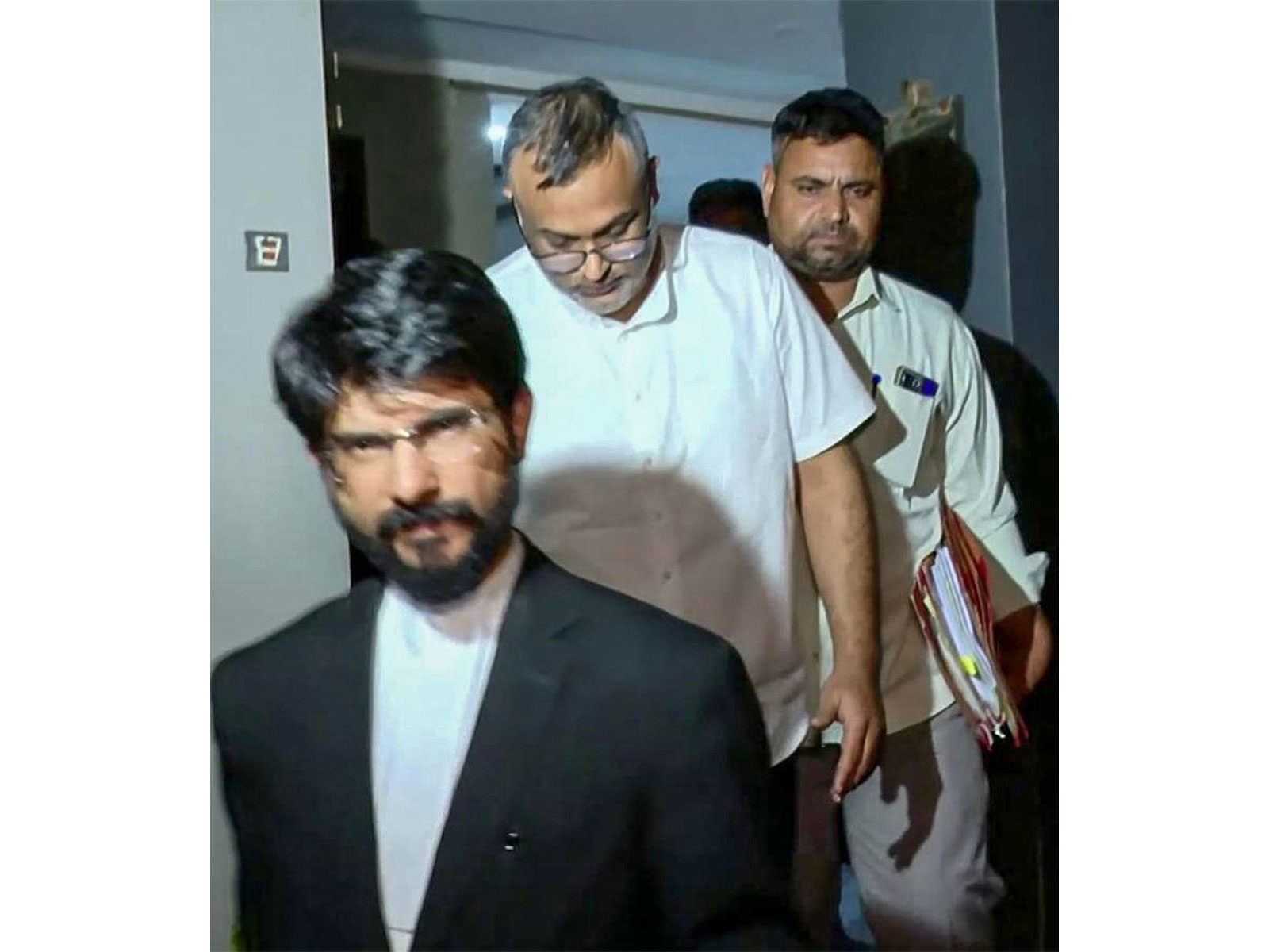 I-PAC co-founder Vinesh Chandel produced in judge's residence (File photo/ANI)