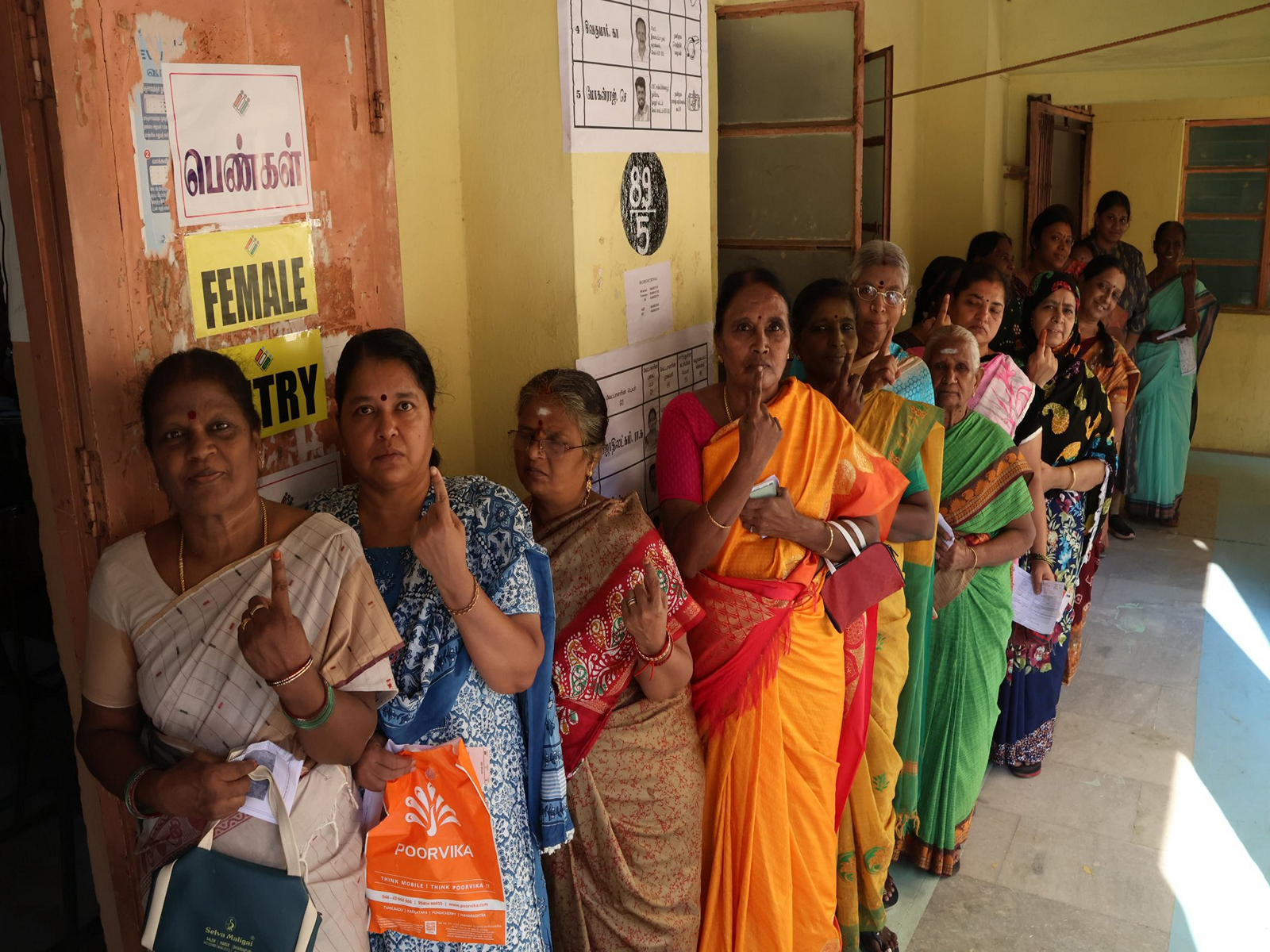 Women Voters in Tamil Nadu (Photo/X@ECISVEEP)