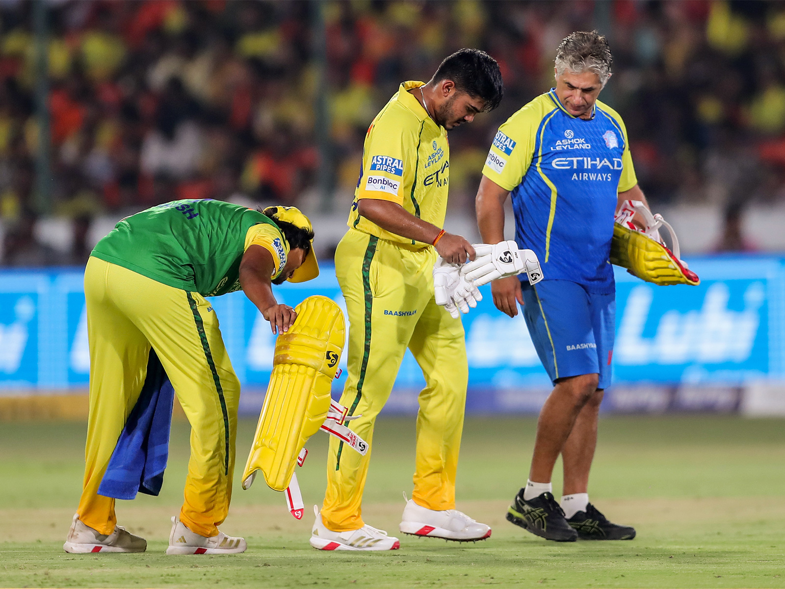 Ayush Mhatre suffered hamstring injury during SRH clash (Photo: ANI)