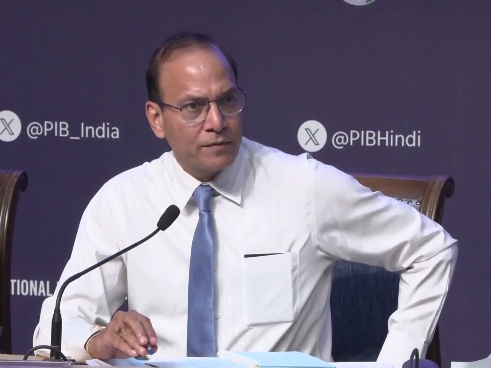 Mukesh Mangal, Additional Secretary, Ministry of Ports, Shipping and Waterways (Photo/ANI)