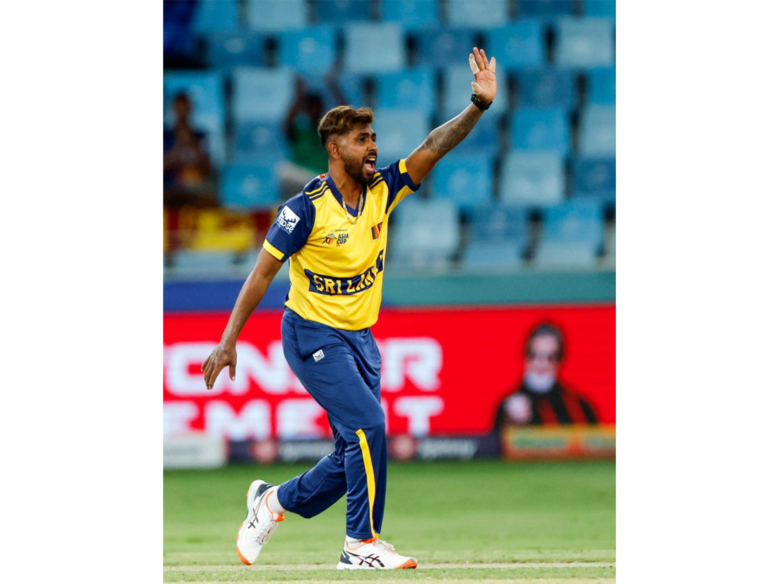 Nuwan Thushara. (Photo/ANI)