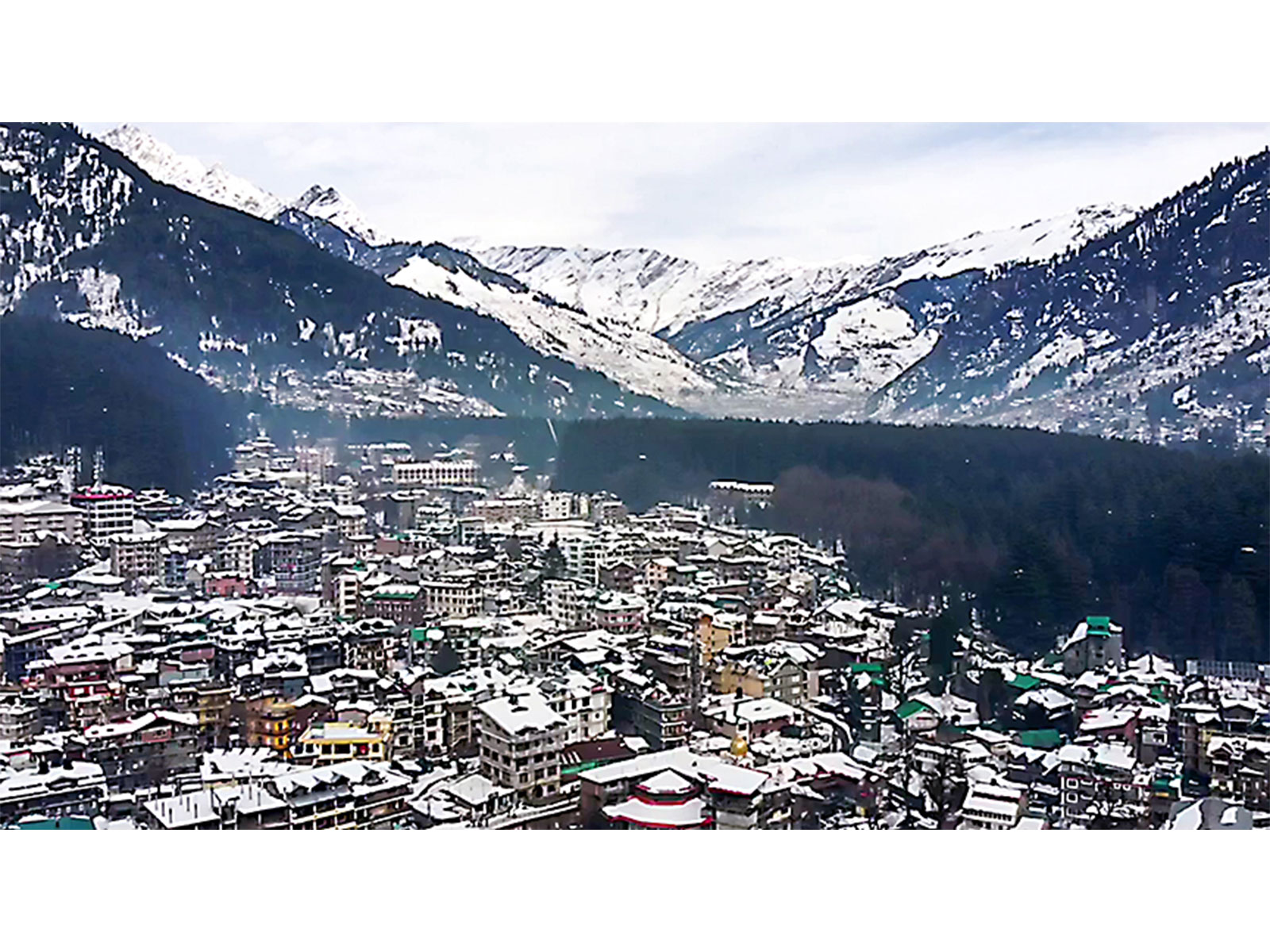 An aerial view of Himachal Pradesh (File Photo/ANI)