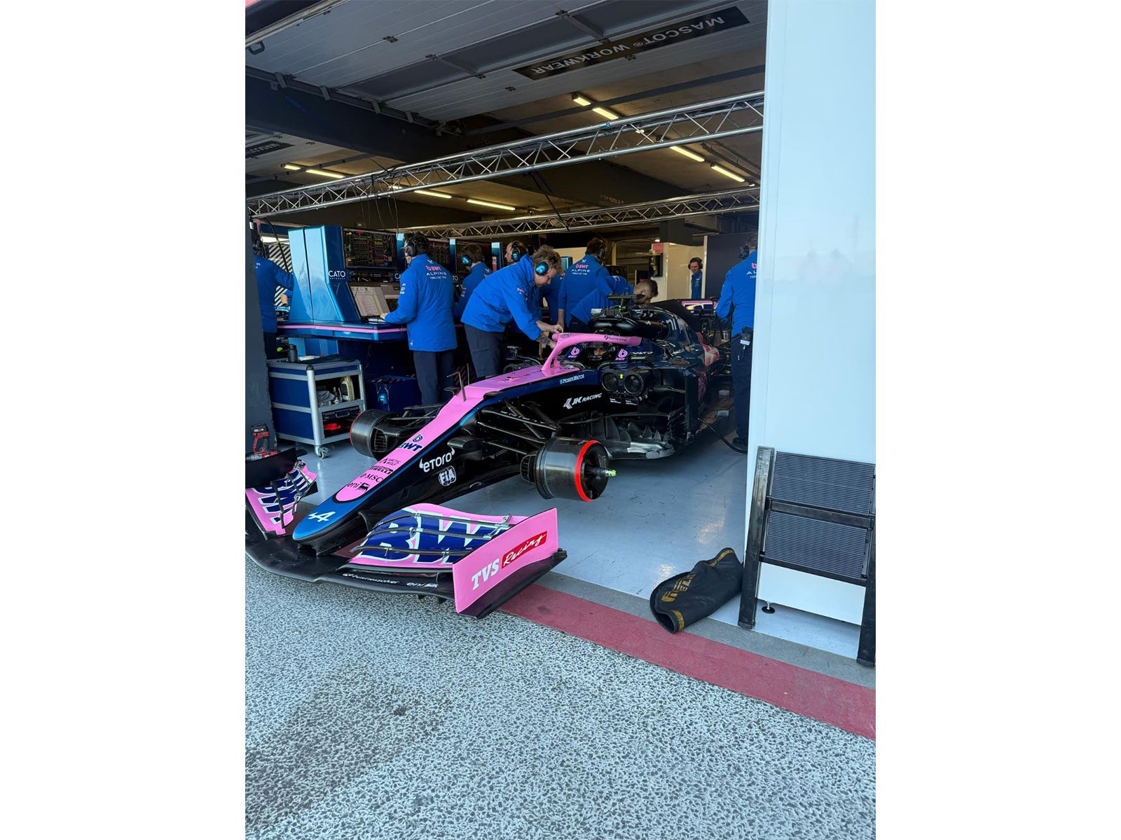 Formula 1 car (Photo: Kush Maini's Team)