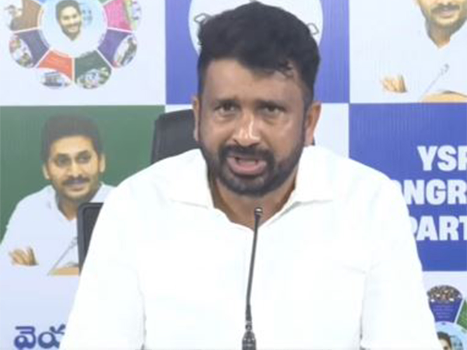 YSRCP leader Putha Siva Sankar (Photo: @YSRCParty/X)