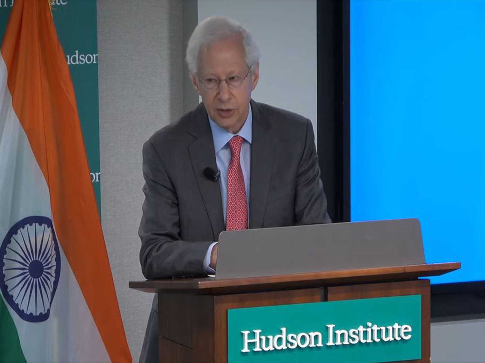 Former US Ambassador to India Kenneth Juster (Photo/Youtube@HudsonInstitute)