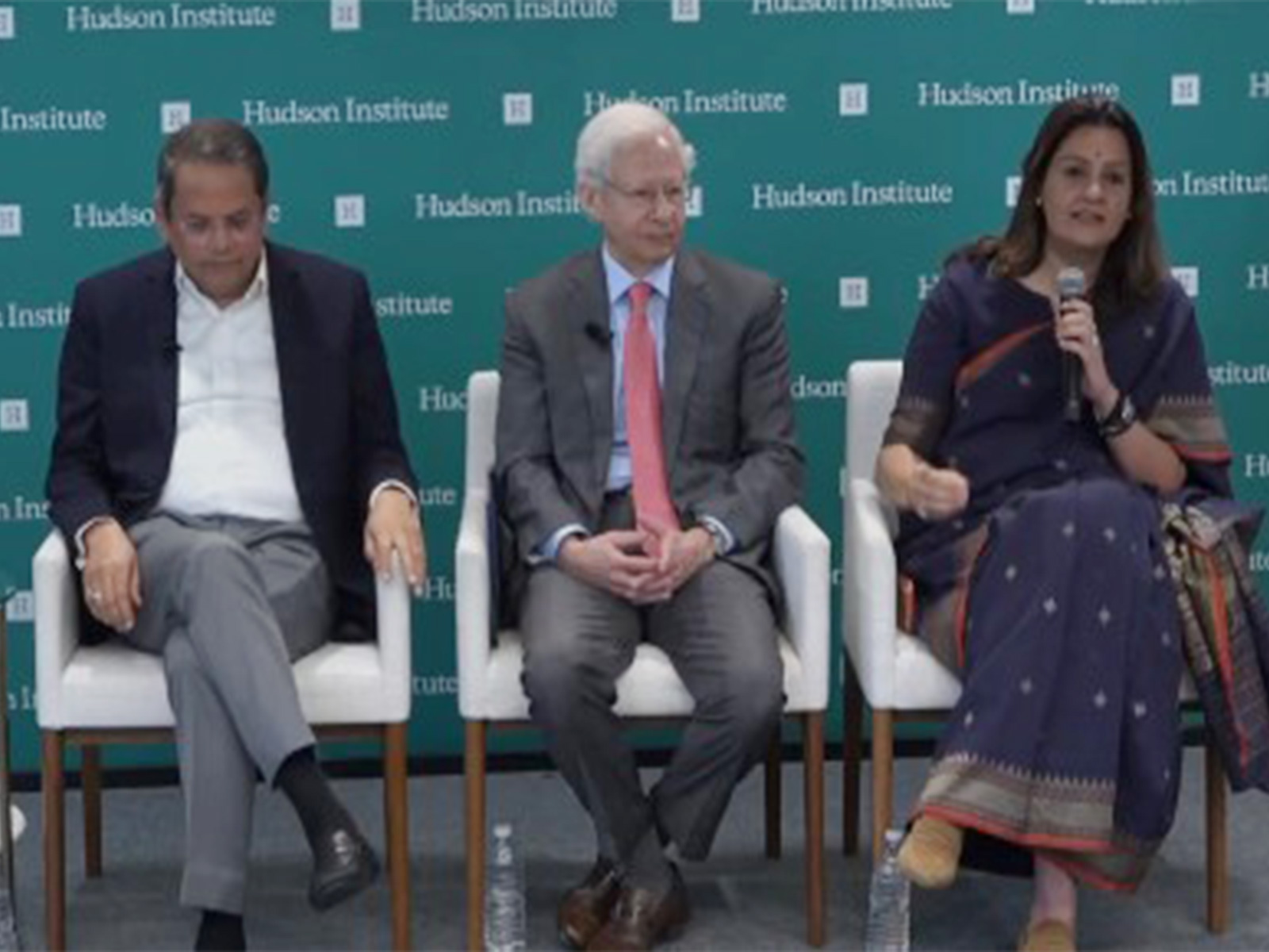 Shiv Sena (UBT) MP Priyanka Chaturvedi (Source: Hundson Institute/YouTube)