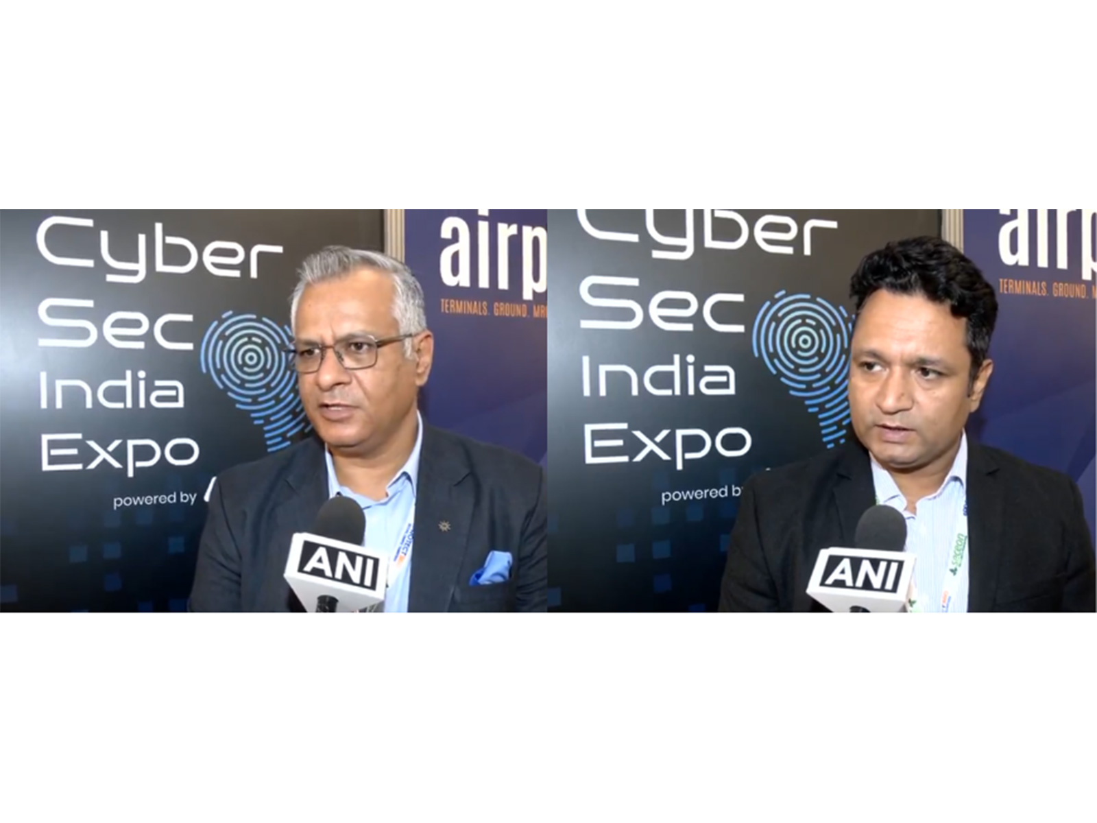 Akshay Yadava, Director at UIDAI; Upendra Upadhyay, Director of Analytics at MyGov (Photo/ANI)