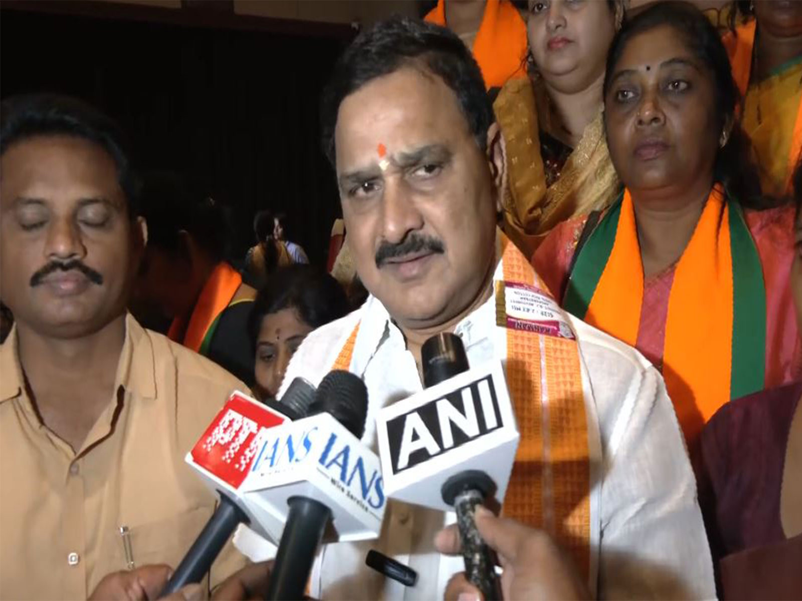 Union Minister Bhupathi Raju Srinivasa Varma (Photo/ANI)