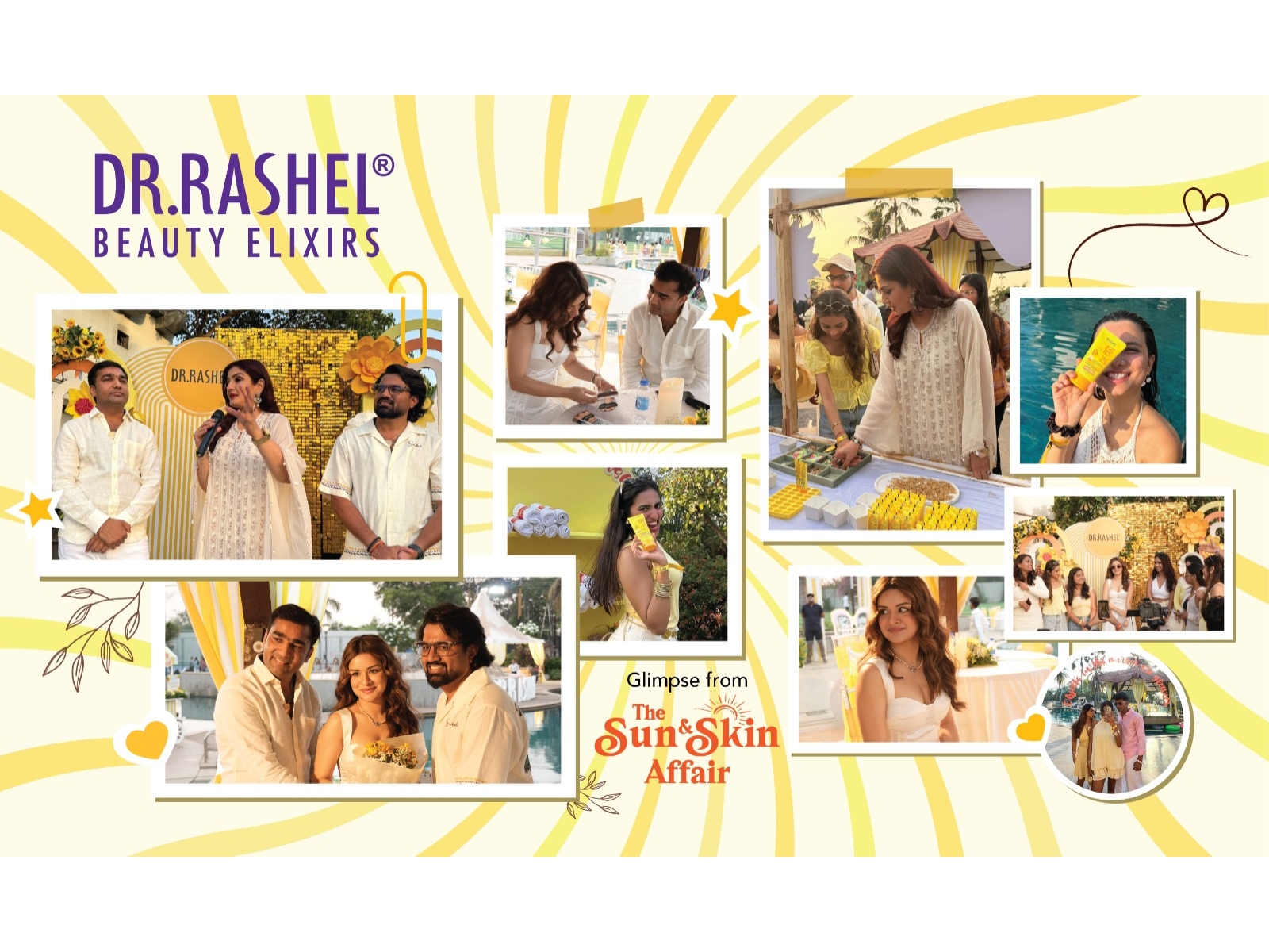 Raveena Tandon & Avneet Kaur Join DR. Rashel to Host 200+ Creators at 'The Sun & Skin Affair' Event in Mumbai
