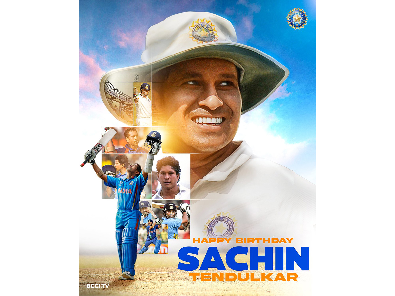 Former India cricketer Sachin Tendulkar. (Photo/X@BCCI)