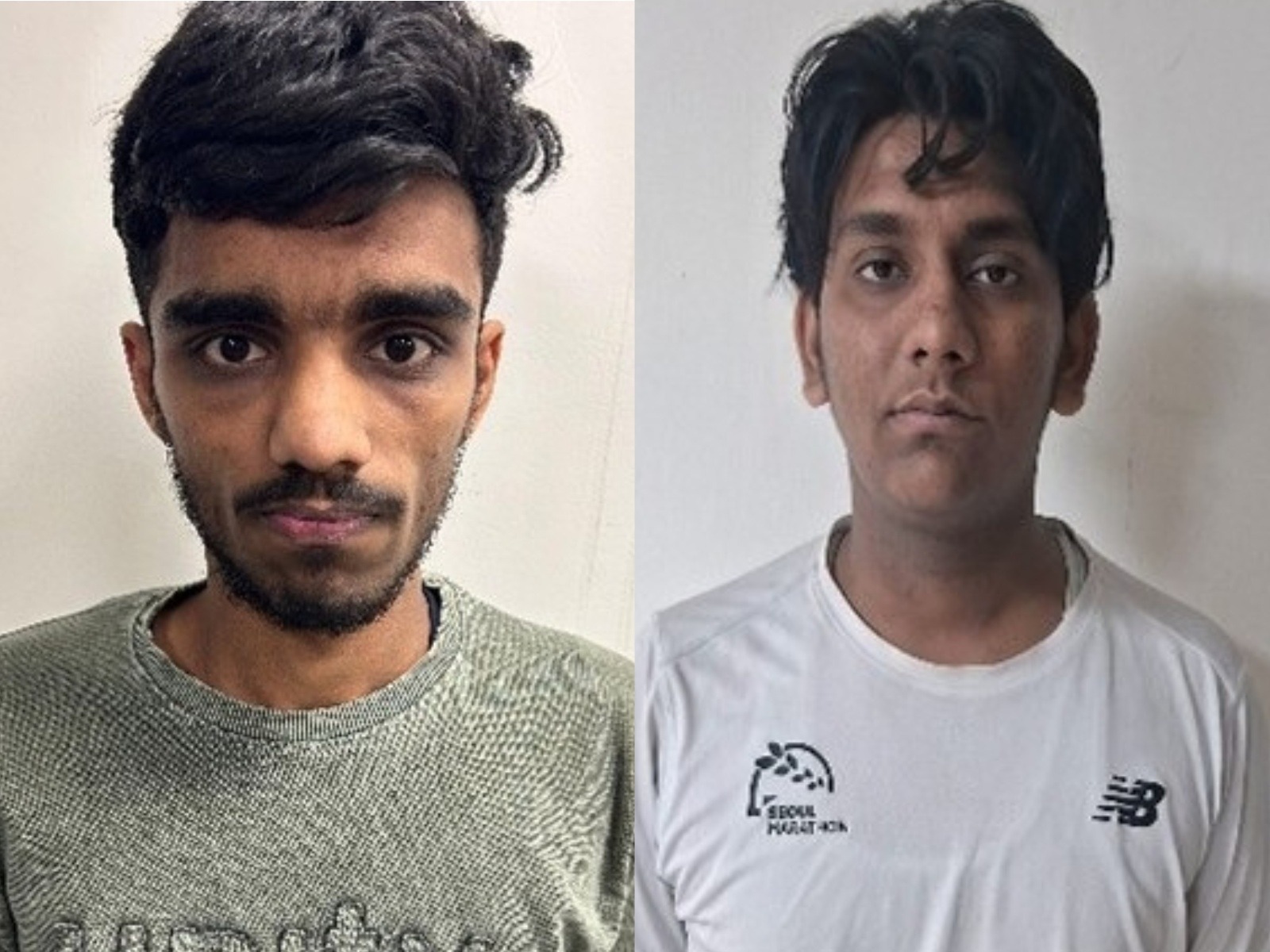 Suspects Tushar Chauhan and Samir Khan (Photo/ANI)