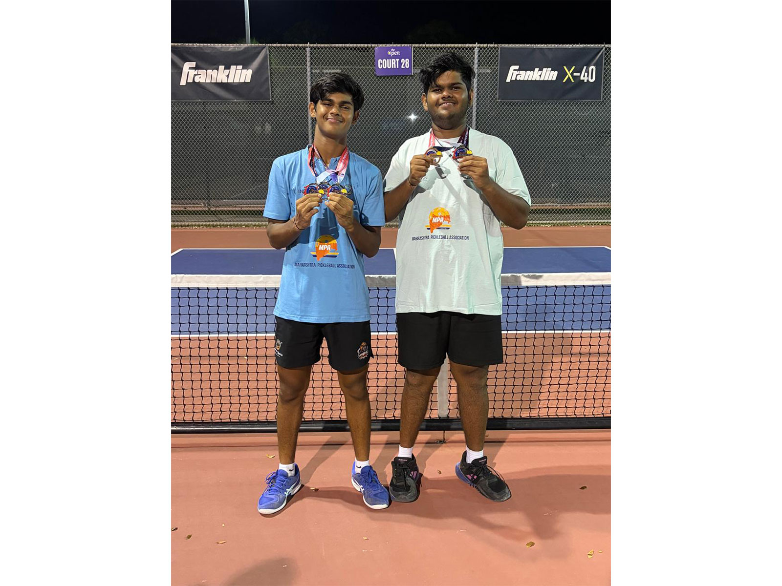 Arjun Singh and Aditya Singh. (Photo/Maharashtra Pickleball Association)
