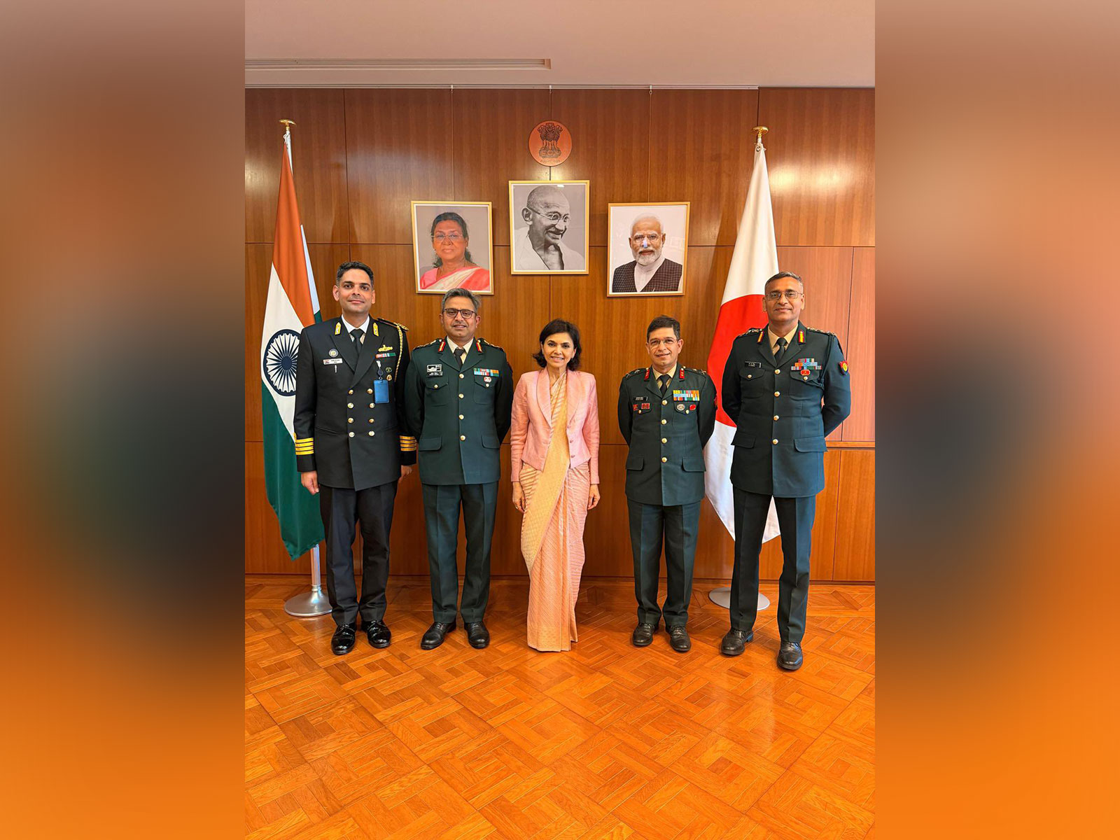 8th Army-to-Army Staff Talks between India and Japan (Photo: X@IndianEmbTokyo)
