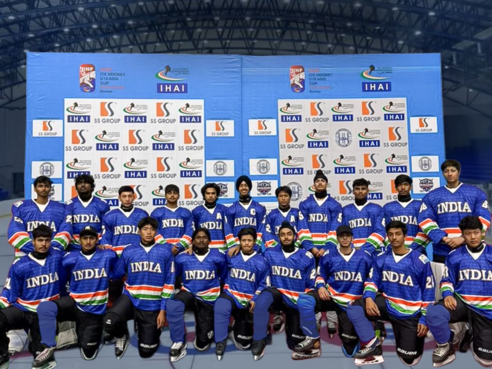Team India U18 all set for the 2026 IIHF Ice Hockey U18 Asia Cup. (Photo/IHAI)