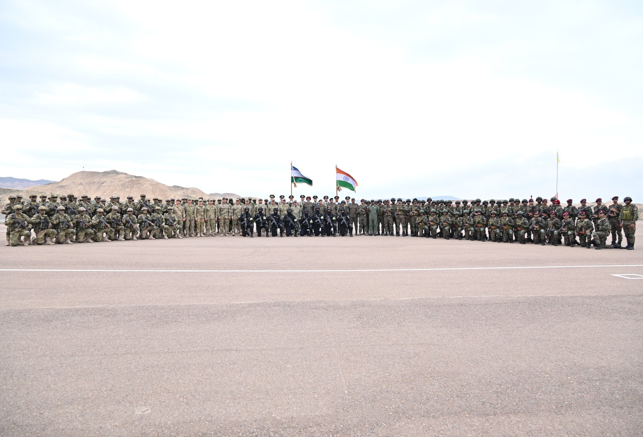  7th edition of the India-Uzbekistan Joint Military Exercise Dustlik (Photo: X@adgpi)