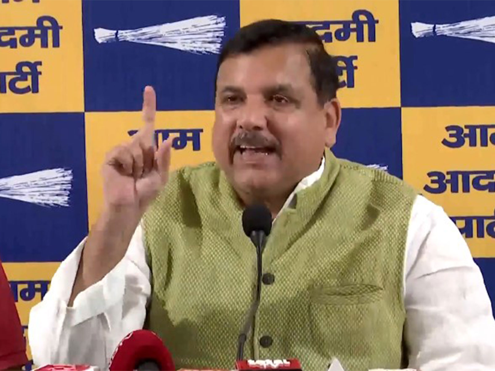 AAP MP Sanjay Singh (Photo/ANI)