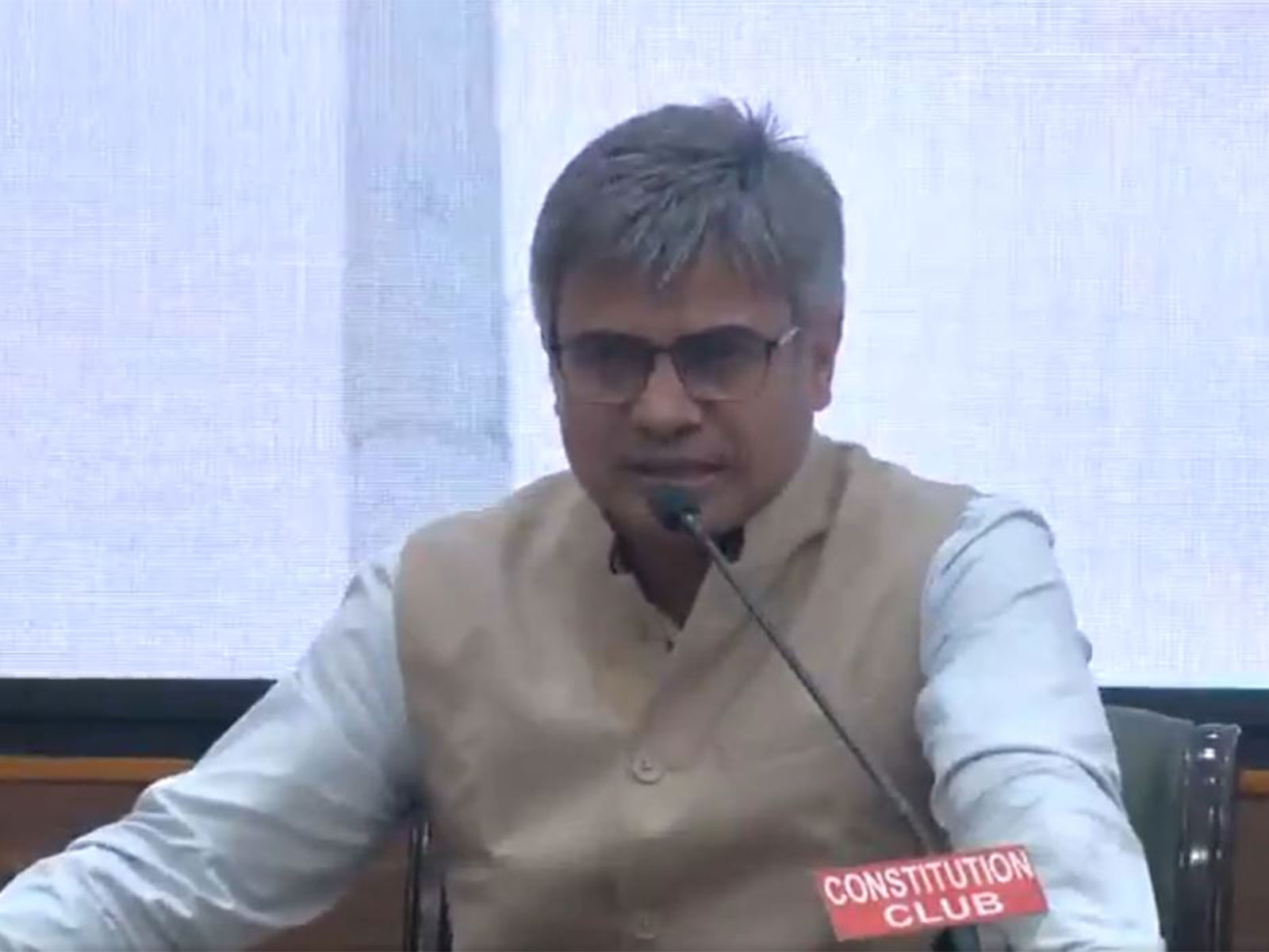 Sandeep Pathak leaves the Aam Aadmi Party (Photo/ANI)