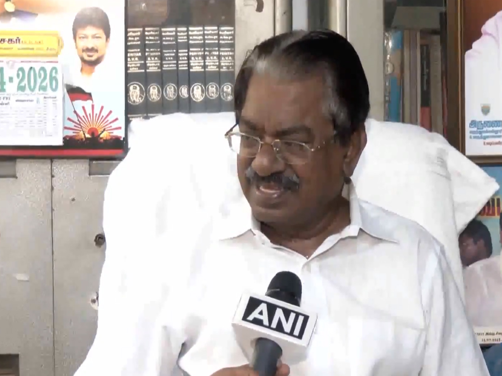 DMK Spokesperson TKS Elangovan (Photo/ANI)