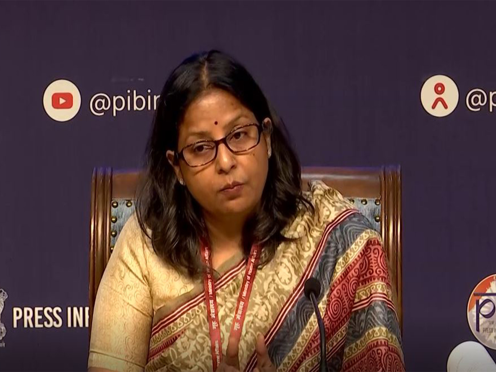 Joint Secretary (Marketing & Oil Refinery), Ministry of Petroleum & Natural Gas, Sujata Sharma (Photo/ANI)