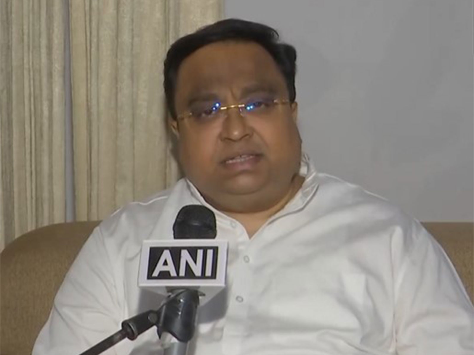 Biju Janata Dal (BJD) MP Sasmit Patra (File Photo/ANI)