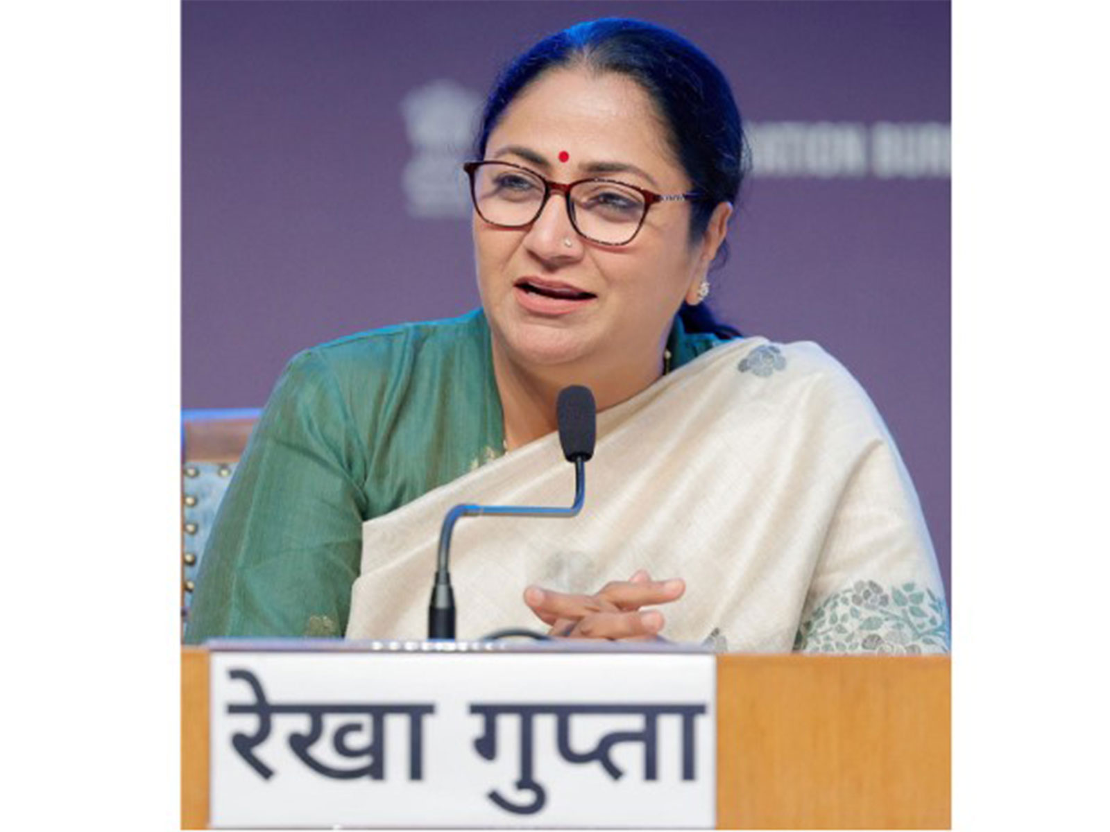 Delhi Chief Minister Rekha Gupta (File Photo/ANI)