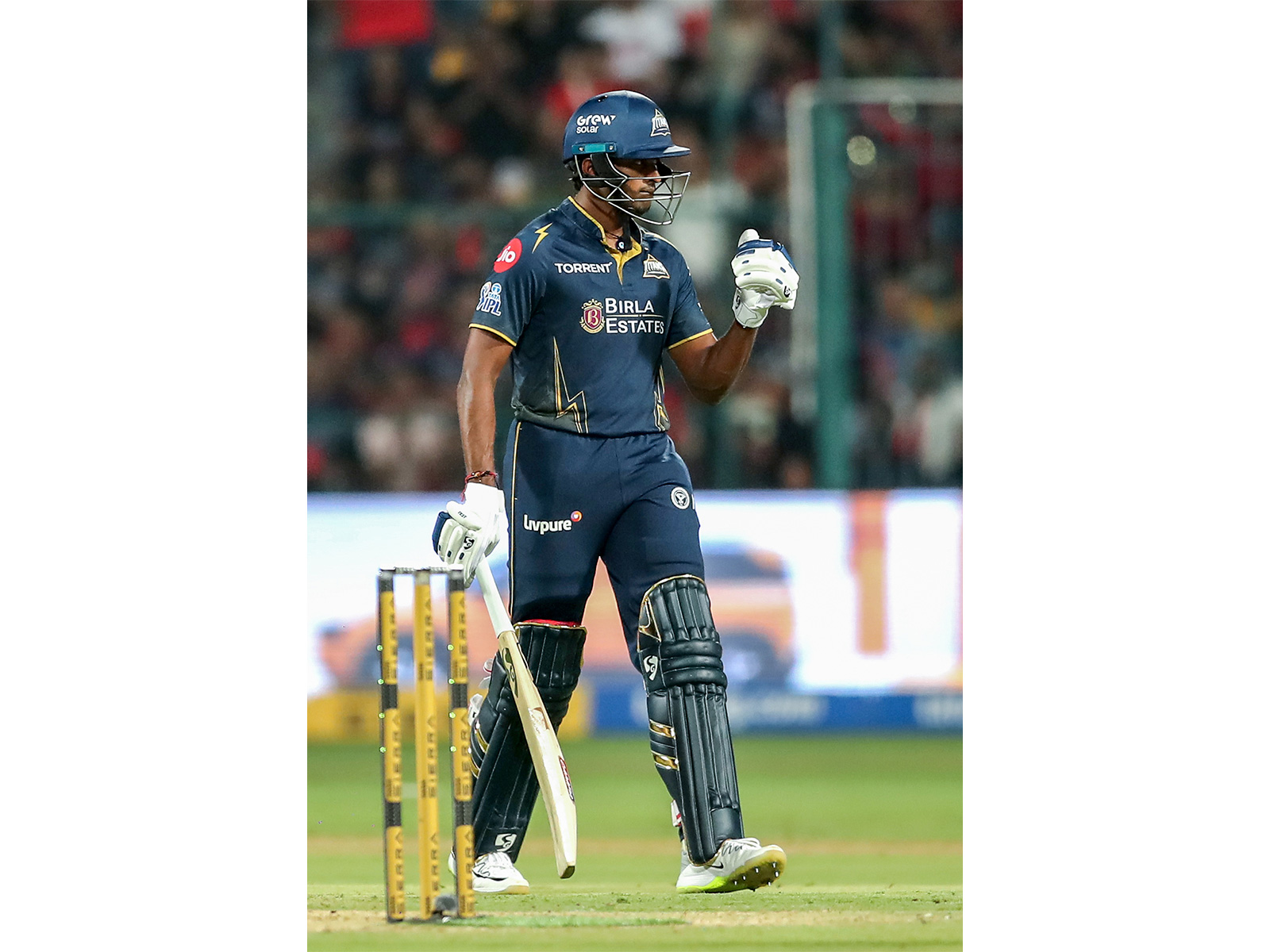 Gujarat Titans' Sai Sudharsan (Photo: ANI)