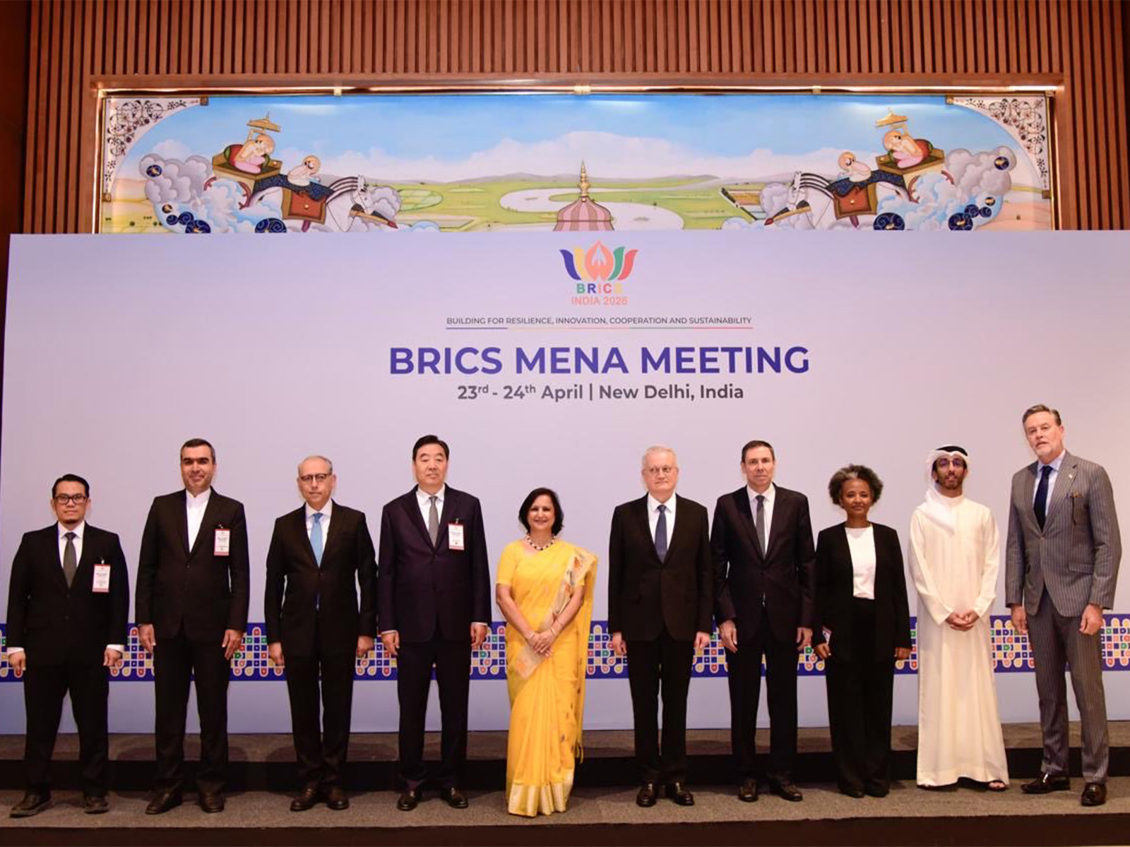 BRICS MENA Meeting (Photo/ X@MEAIndia)