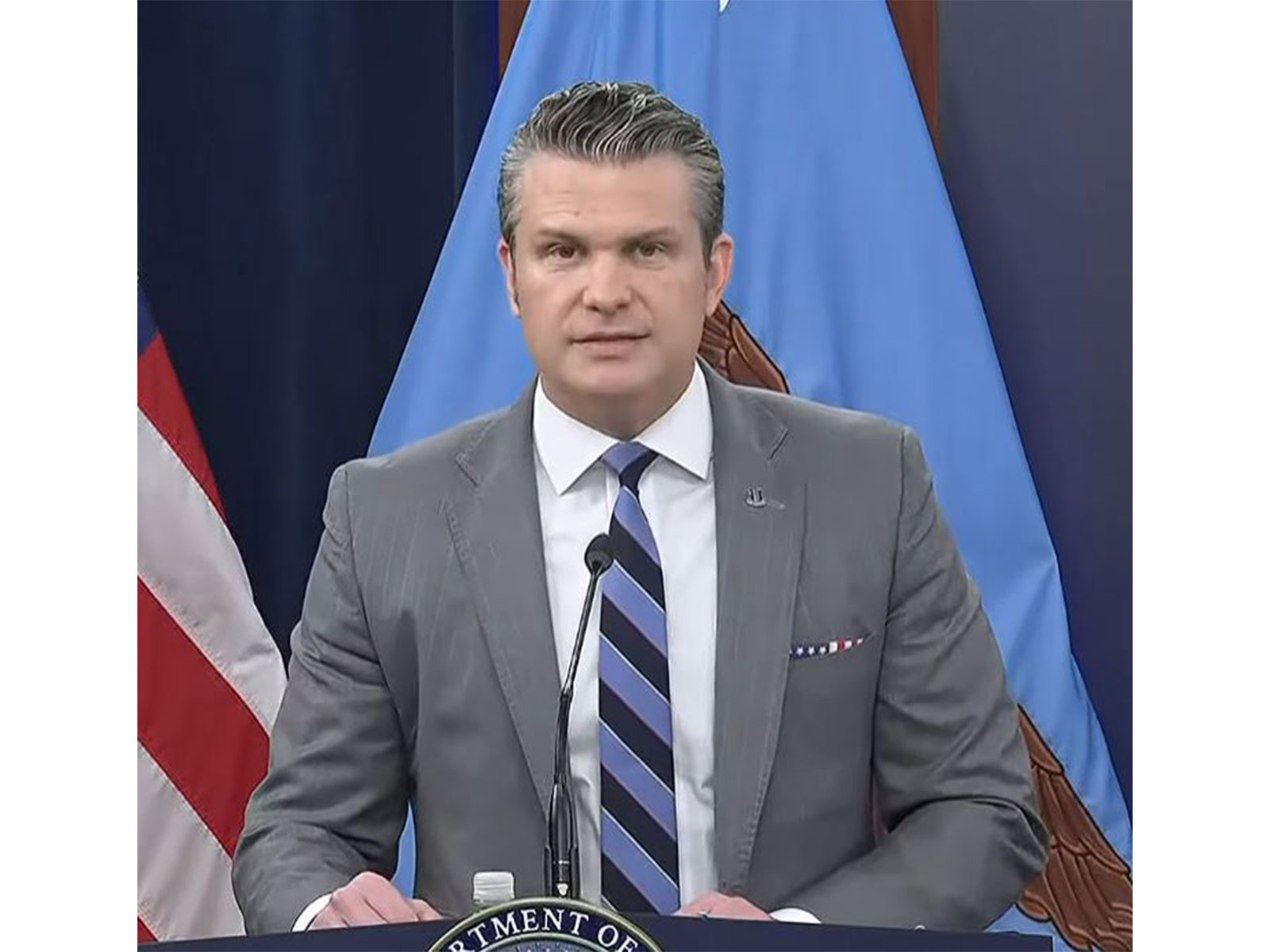 US Secretary of War Pete Hegseth (Photo/YouTube/Department of War)