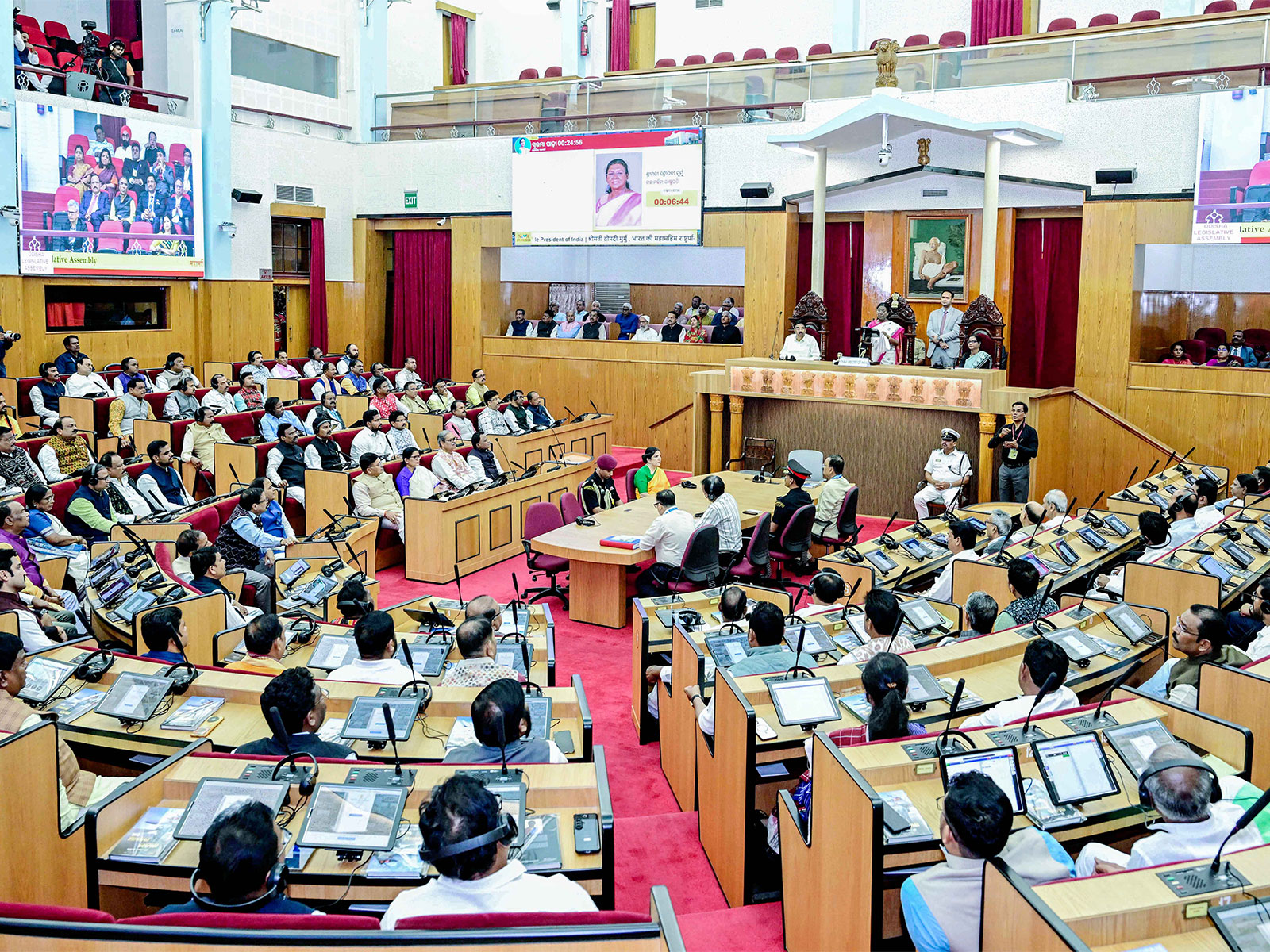 Visual from Odisha Legislative Assembly (File photo/ANI)