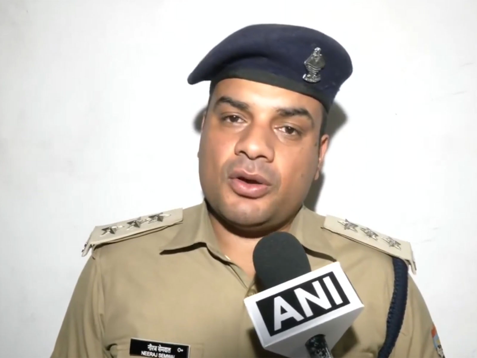 Rishikesh DSP Neeraj Semwal (Photo/ANI)