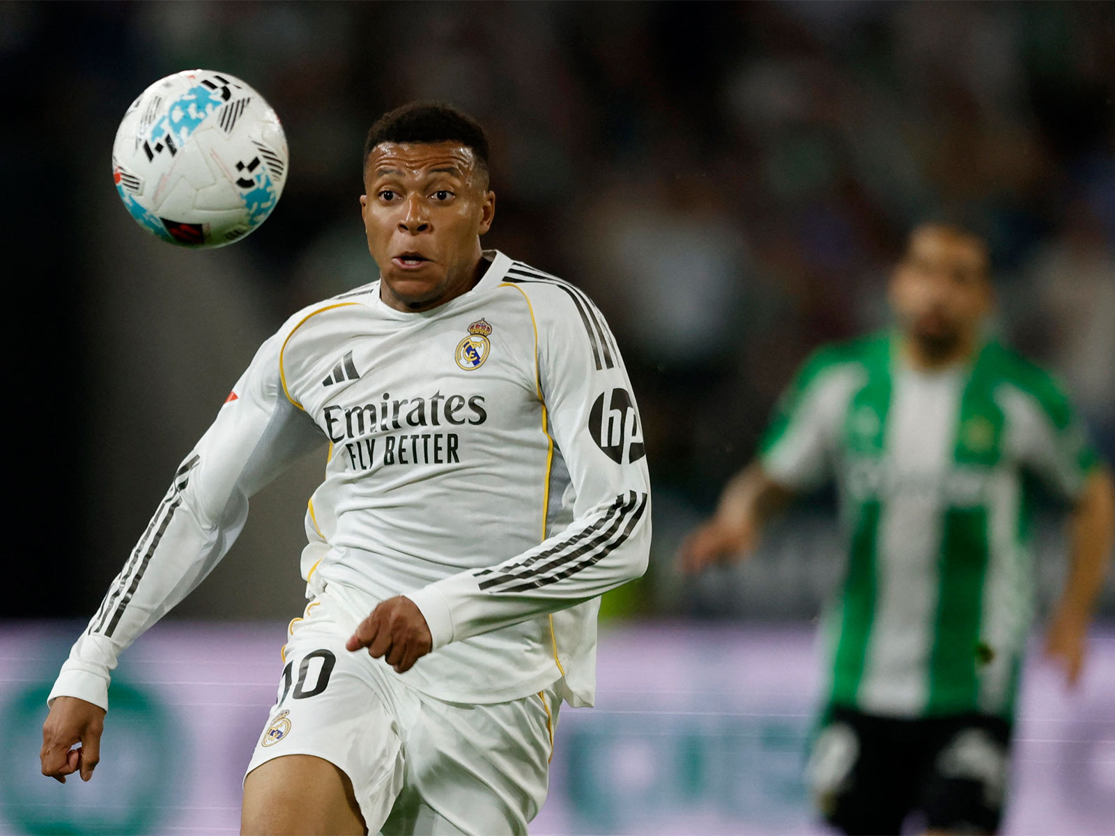 Real Madrid's Kylian Mbappe in action (Photo: Reuters)