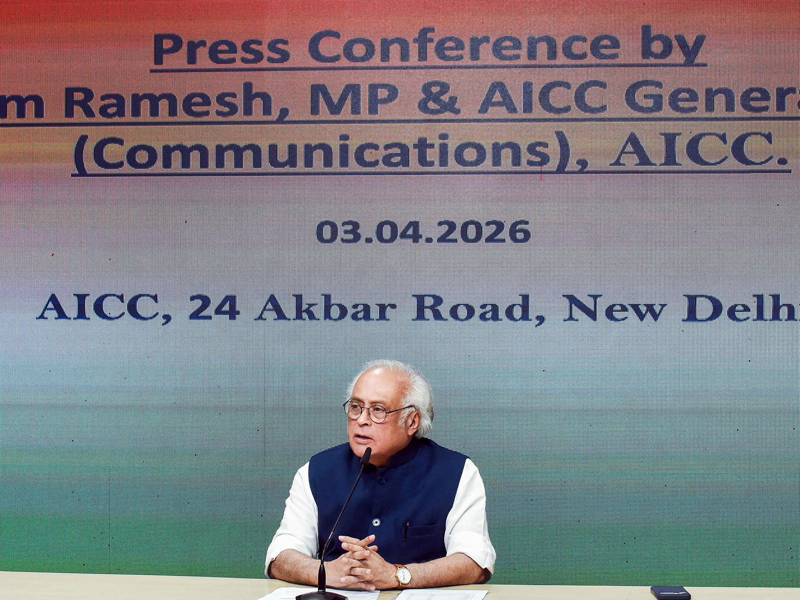 Congress MP Jairam Ramesh (File photo/ANI)