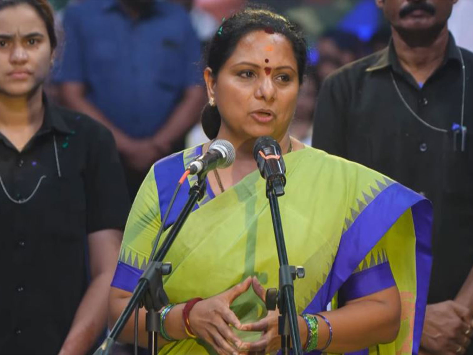 Telangana Rashtra Sena founder K Kavitha (Photo/@RaoKavitha)