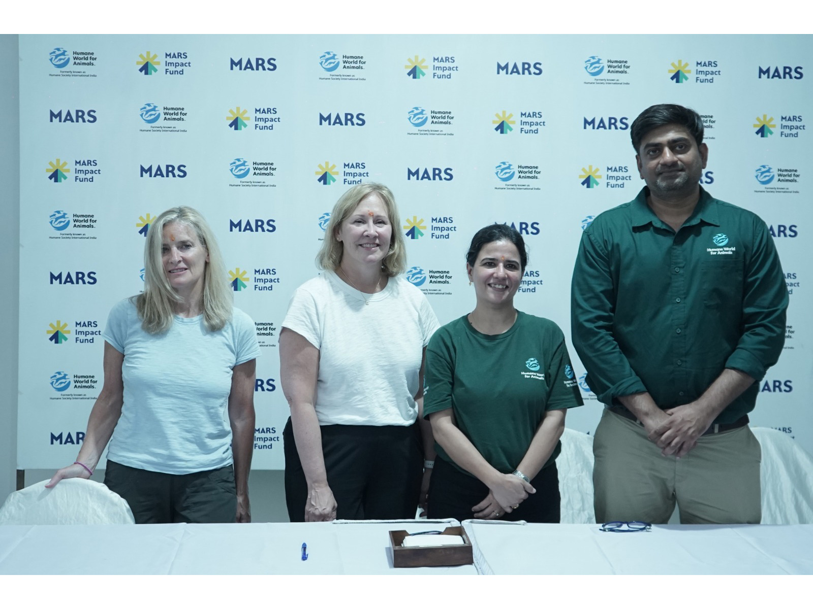 Mars Impact Fund, the philanthropic arm of Mars, Inc., visited Humane World for Animals India's Animal Birth Control centre in Lucknow