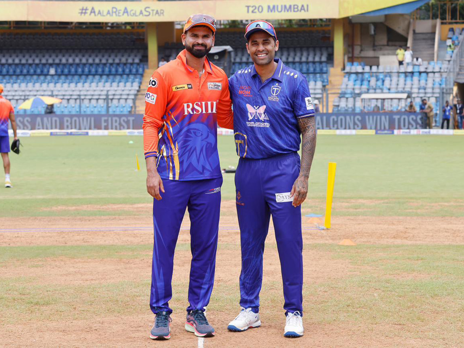 Shreyas Iyer (L) and Suryakumar Yadav (R). (Photo: MCA)