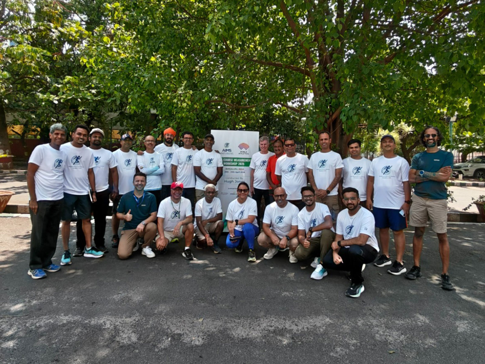 AIMS, World Athletics conduct course measurement workshop (Photo: Procam)