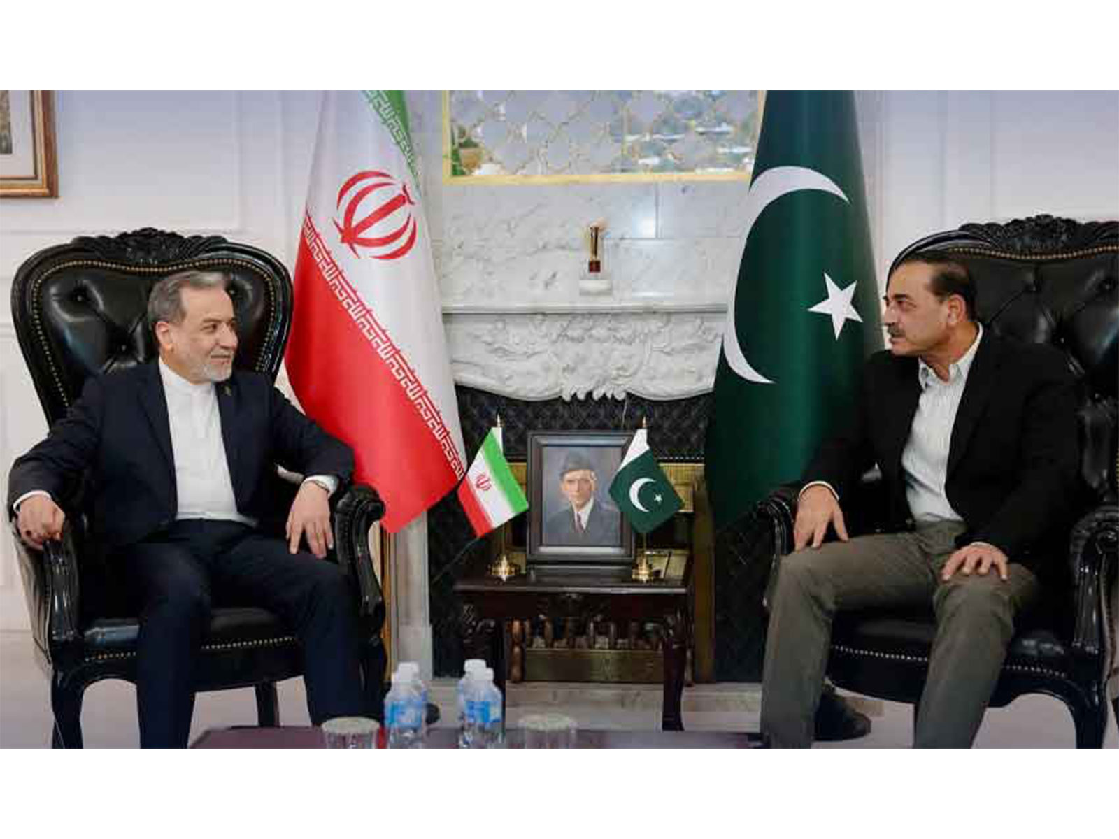 Iranian Foreign Minister Abbas Araghchi meets Pakistan Army Chief Asim Munir in Islamabad (Image Source: Iranian state media)