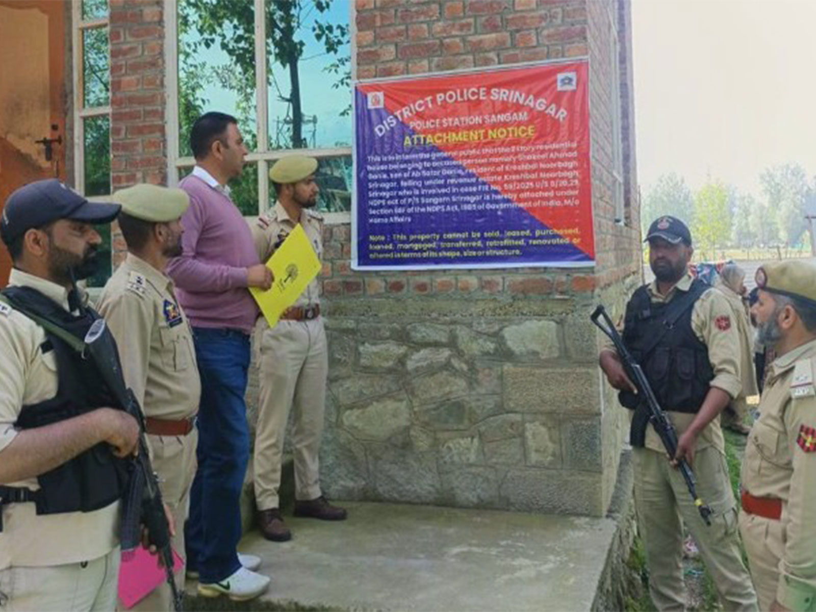 District Police Srinagar (Photo/Srinagar Police Release)