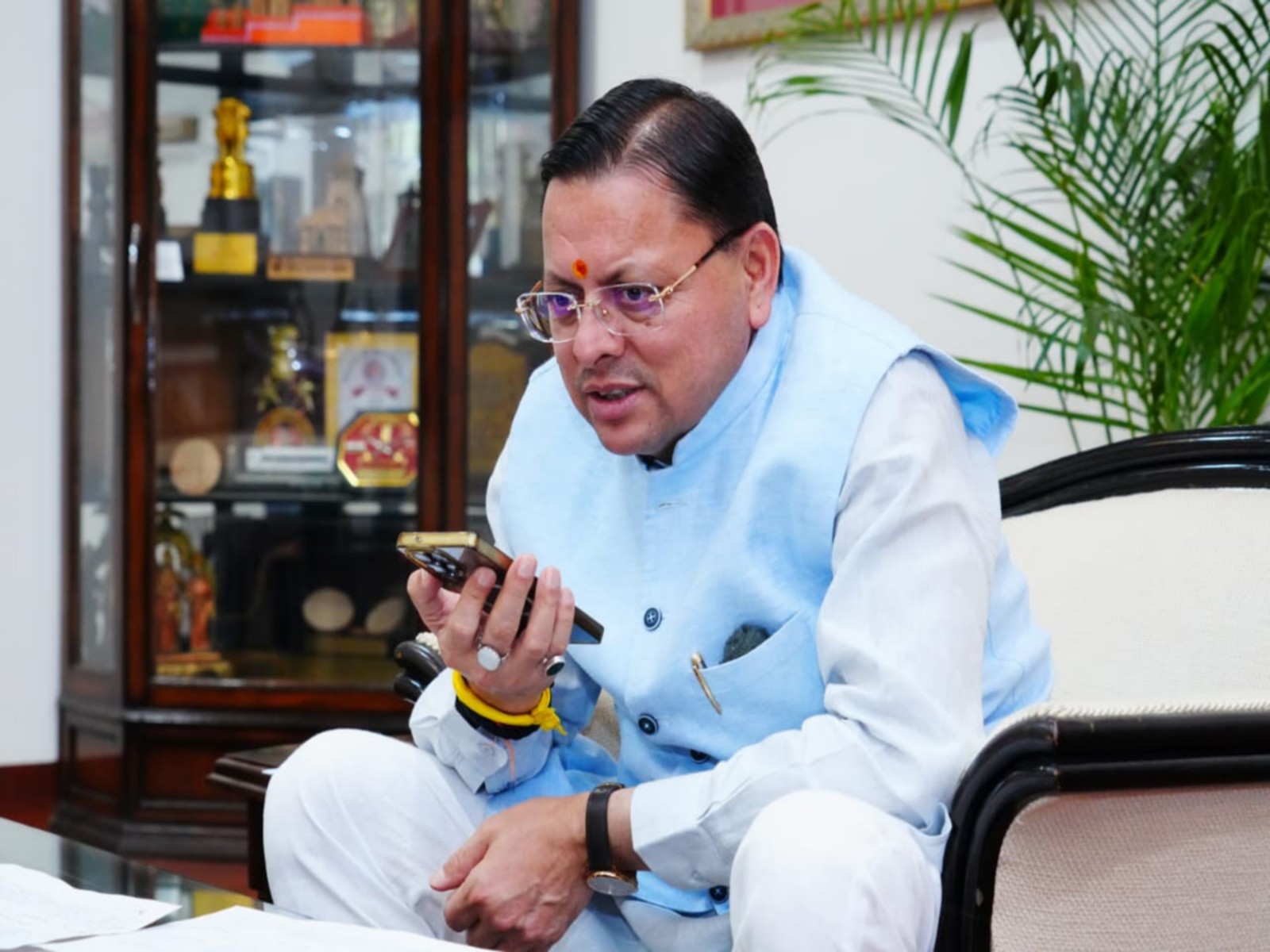 Uttarakhand Chief Minister Pushkar Singh Dhami (Photo/ANI)