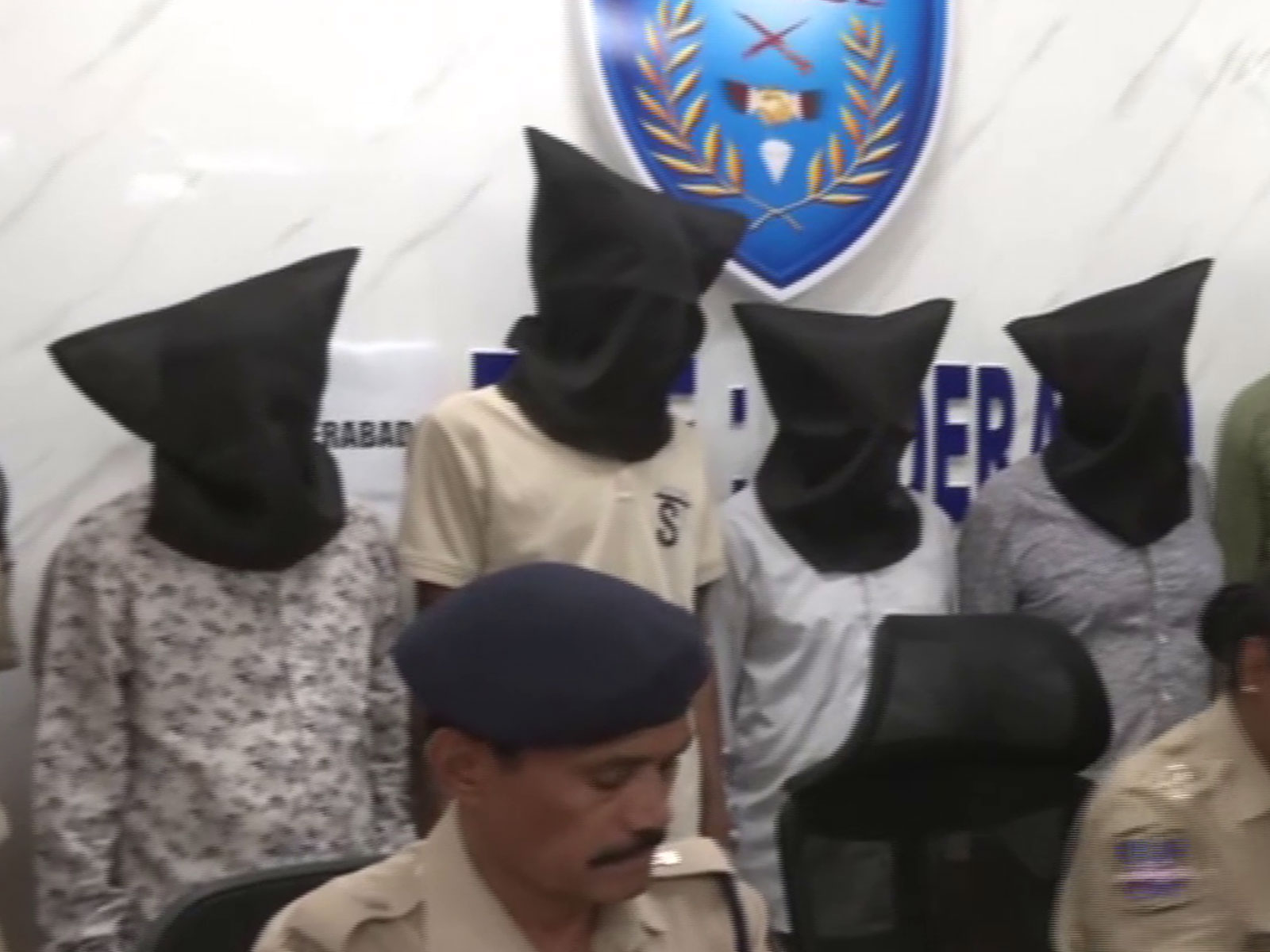 Four accused arrested by Mahankali Police (Photo: Hyderabad Police)