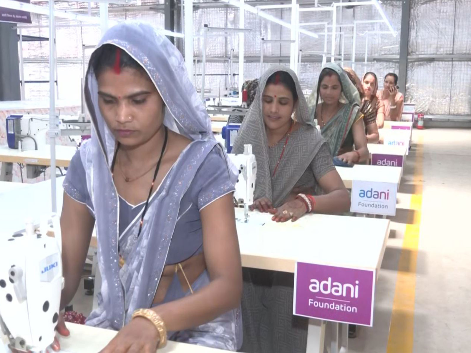 Women at the garment skills and production centre (Photo/ANI)