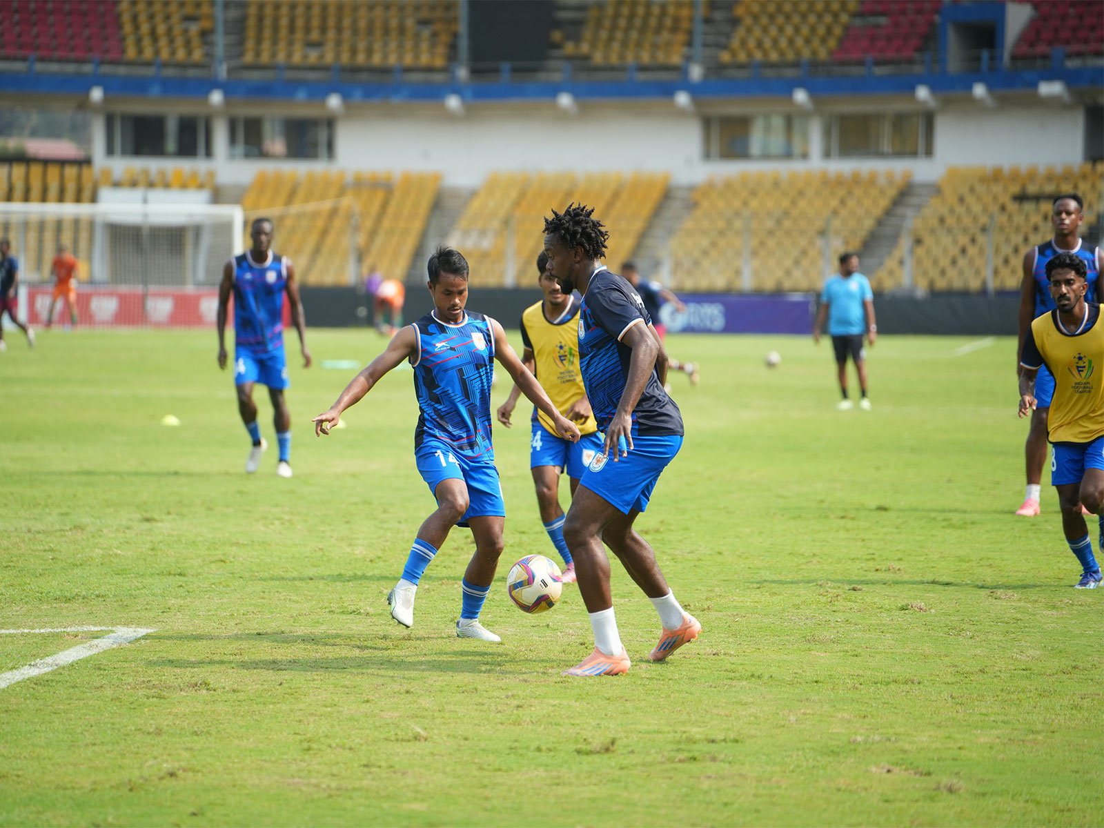 Dempo SC players training (Photo/AIFF Media)